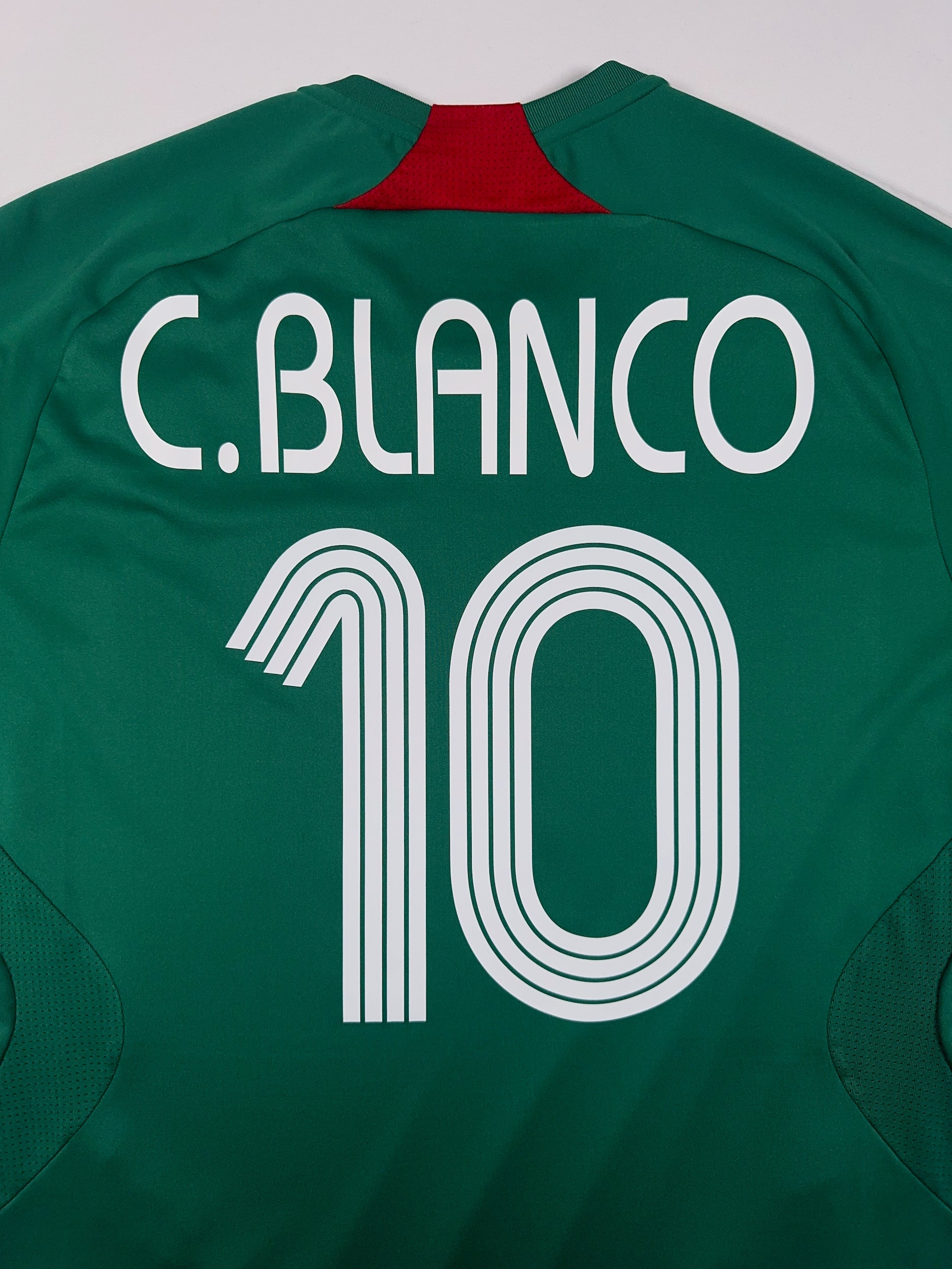 Mexico 2007/08 Cuauhtémoc Blanco #10 Home Shirt - XL