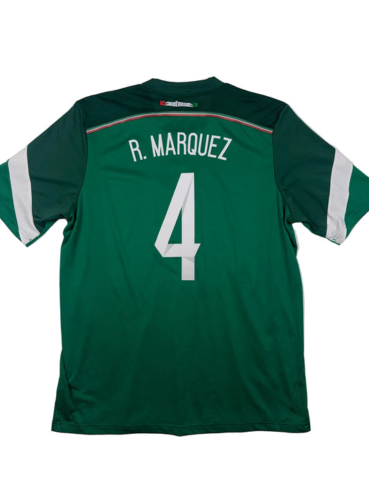 Mexico 2014/15 Rafa Marquez #4 Home Shirt - XL