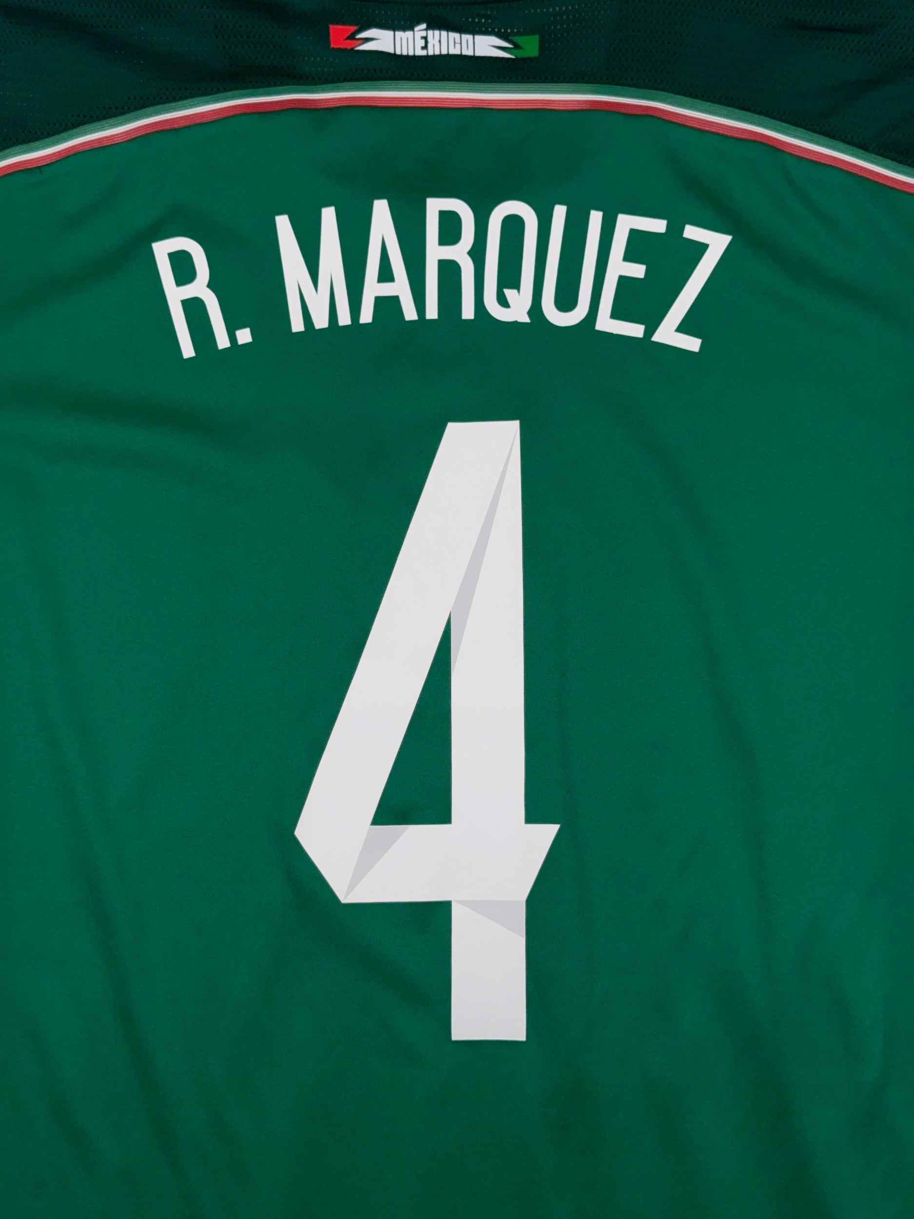 Mexico 2014/15 Rafa Marquez #4 Home Shirt - XL