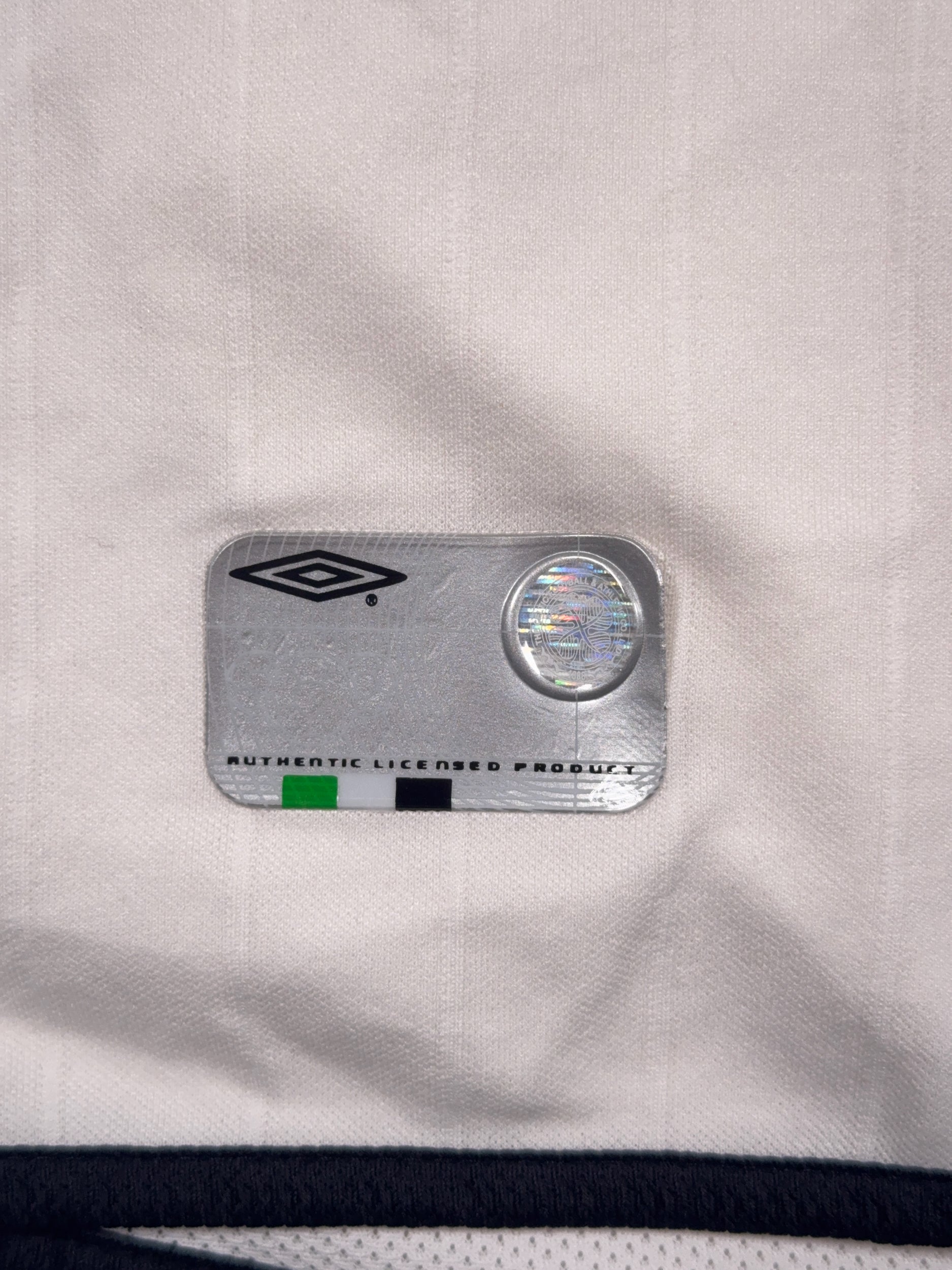 Celtic 2000/01 Henrik Larsson #7 Away Shirt - XL