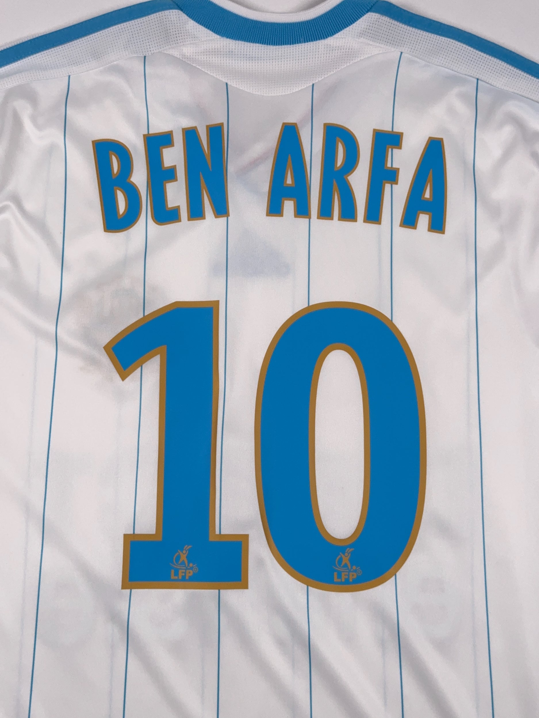Marseille 2009/10 Hatem Ben Arfa #10 Home Shirt - M