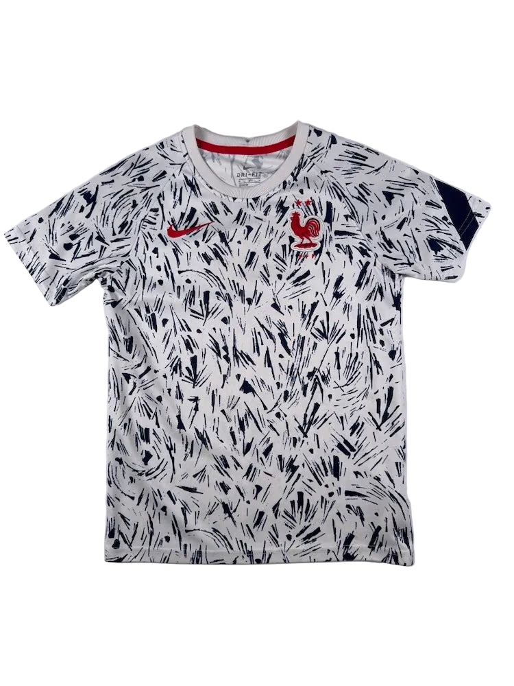 France 2020/21 Pre-Match Training Shirt - YM