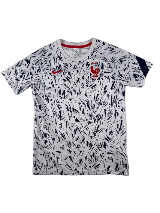 France 2020/21 Pre-Match Training Shirt - YM