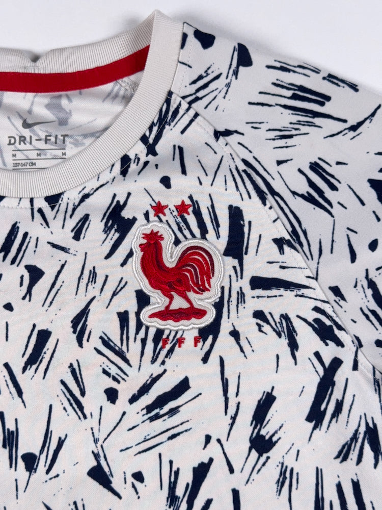 France 2020/21 Pre-Match Training Shirt - YM