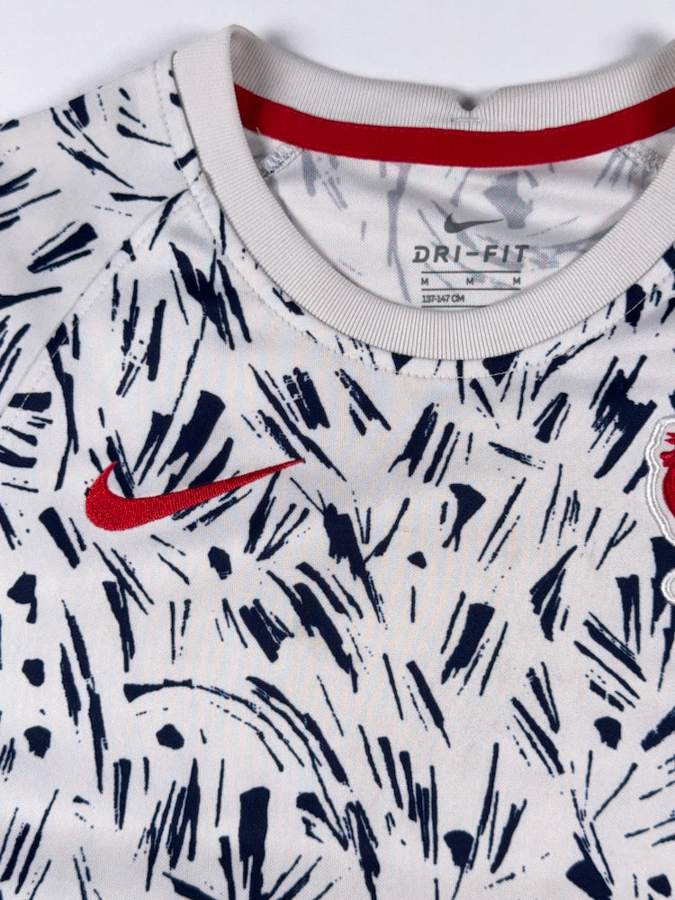 France 2020/21 Pre-Match Training Shirt - YM