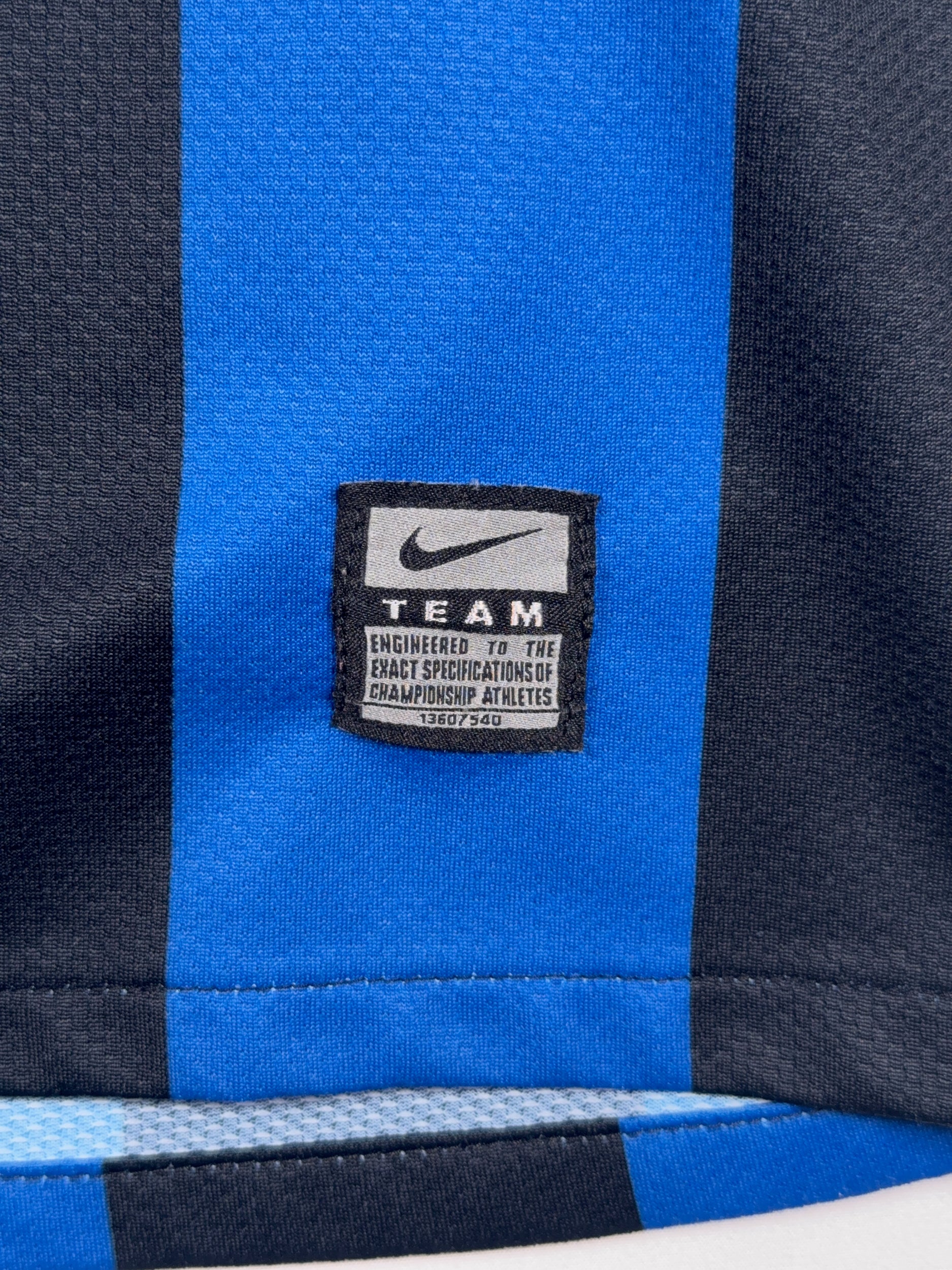 Inter Milan 2009/10 Mario Balotelli #45 Home Shirt - L