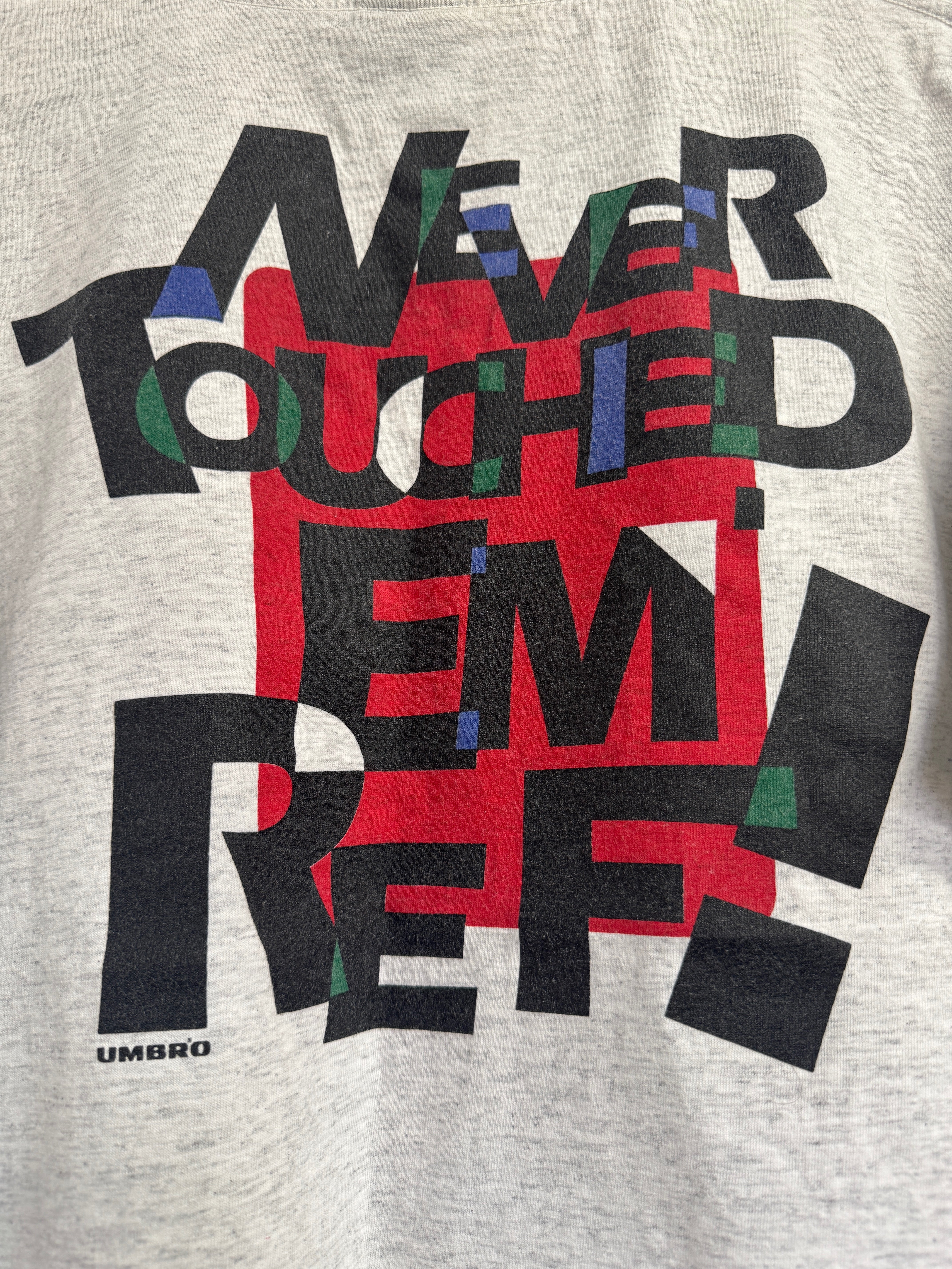 Never Touched 'Em Ref 90s Umbro T-Shirt | Retro Screamers