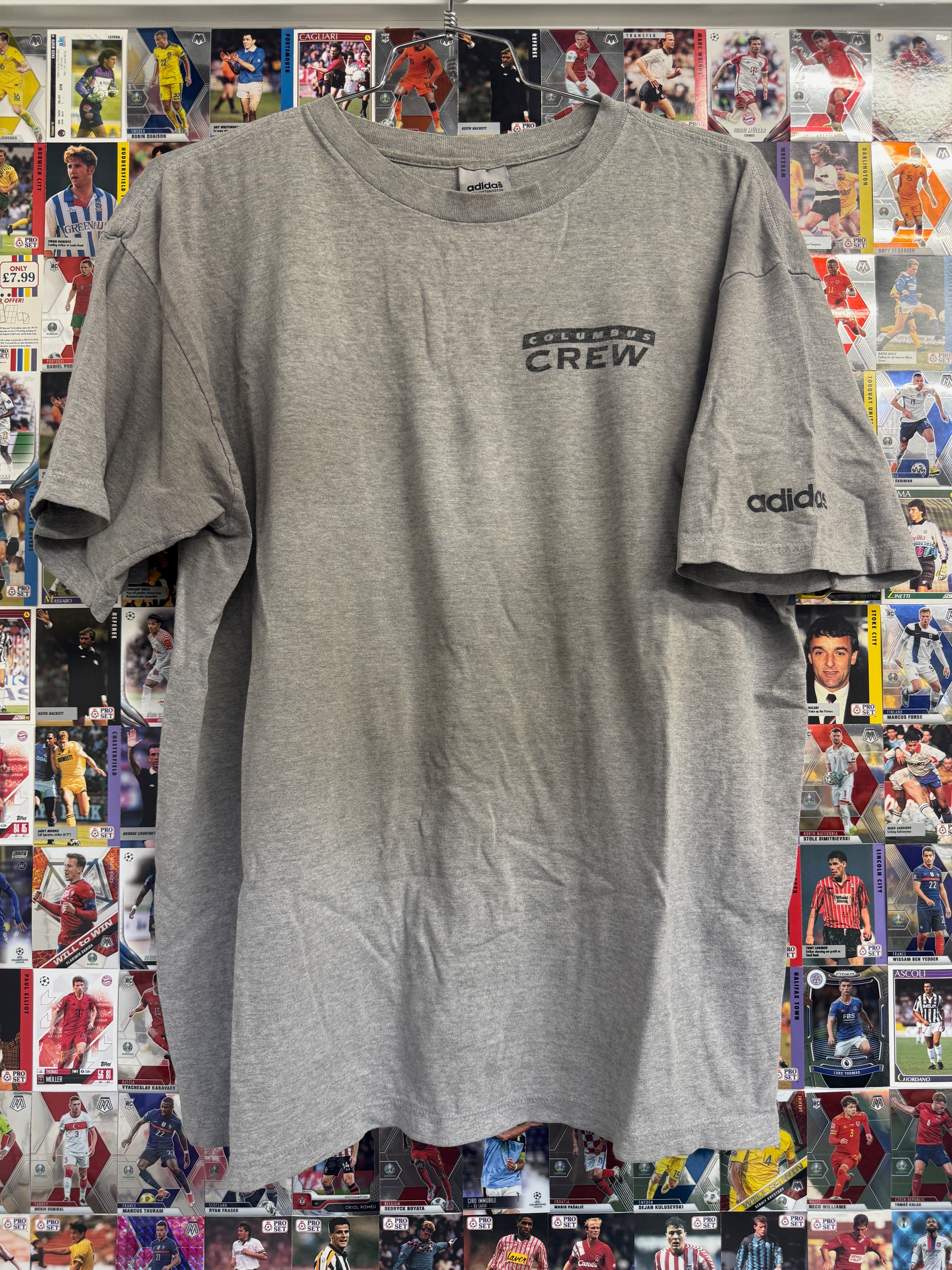 Columbus Crew 90s Vintage Adidas Workmen T-Shirt | Retro Screamers