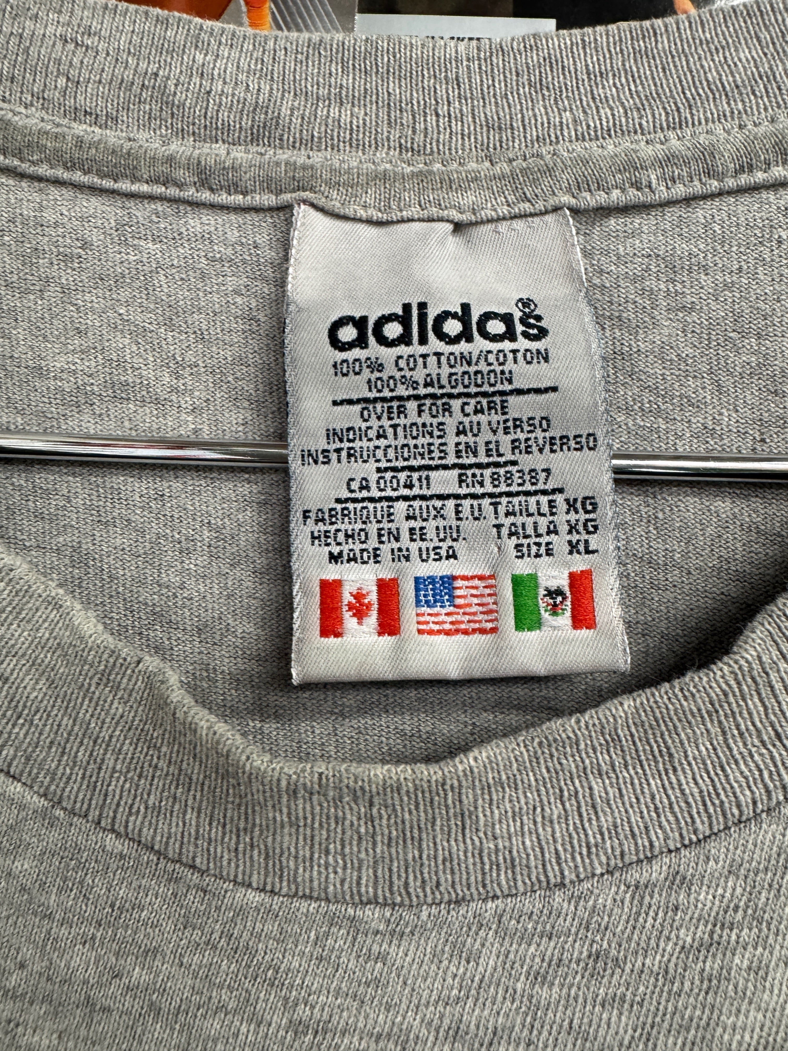 Columbus Crew 90s Vintage Adidas Workmen T-Shirt | Retro Screamers