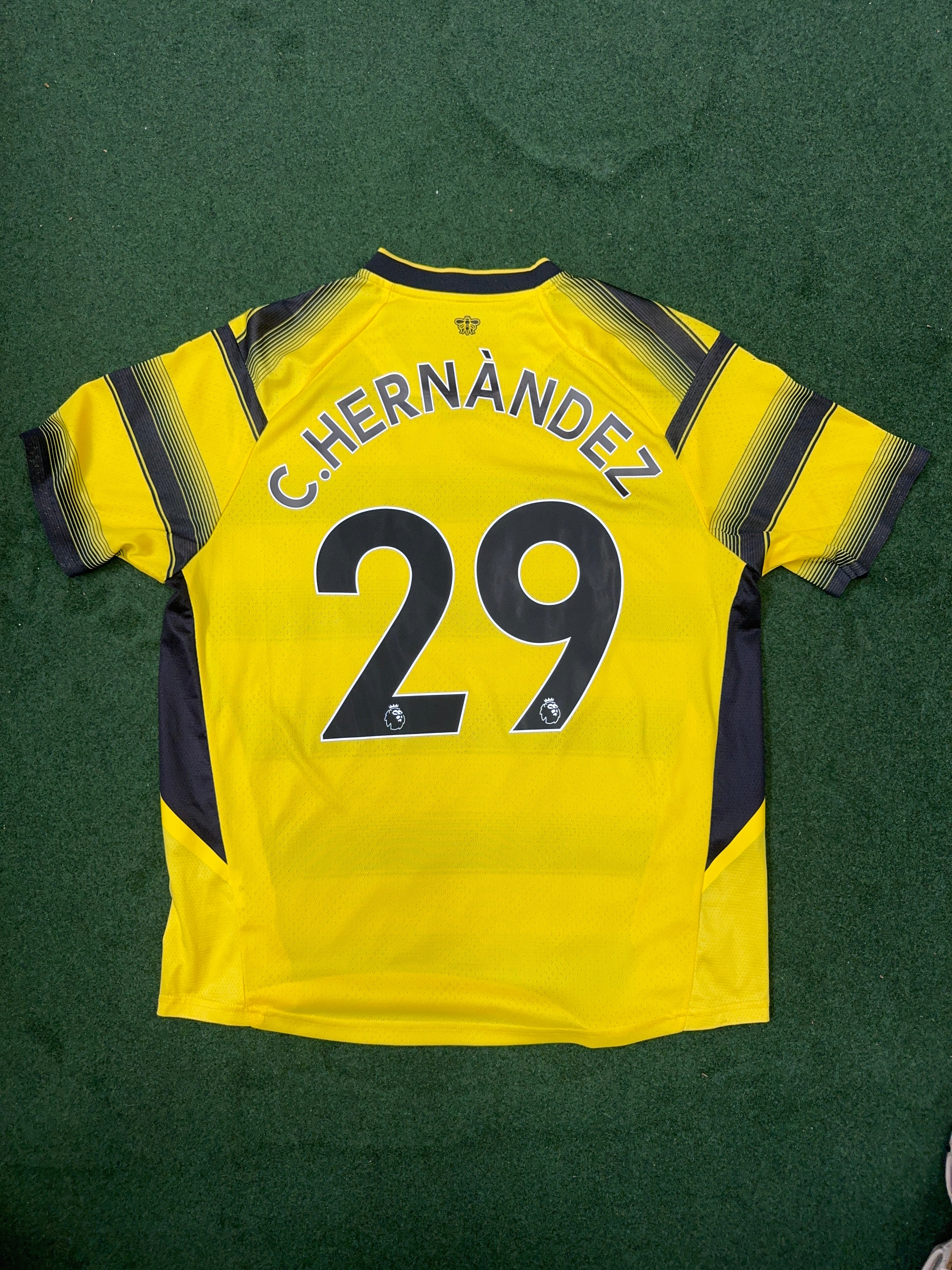 Watford 2021/22 Cucho Hernàndez #29 Home Shirt