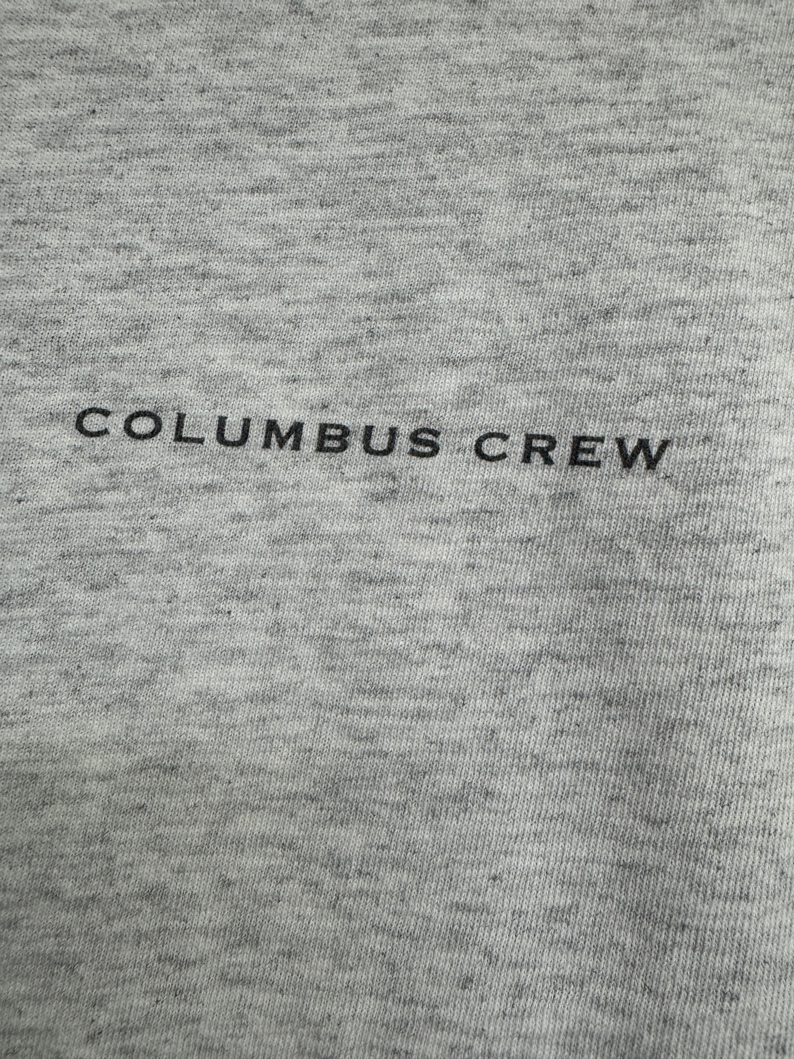 Columbus Crew 90s Vintage Grey Adidas Workmen T-Shirt | Retro Screamers