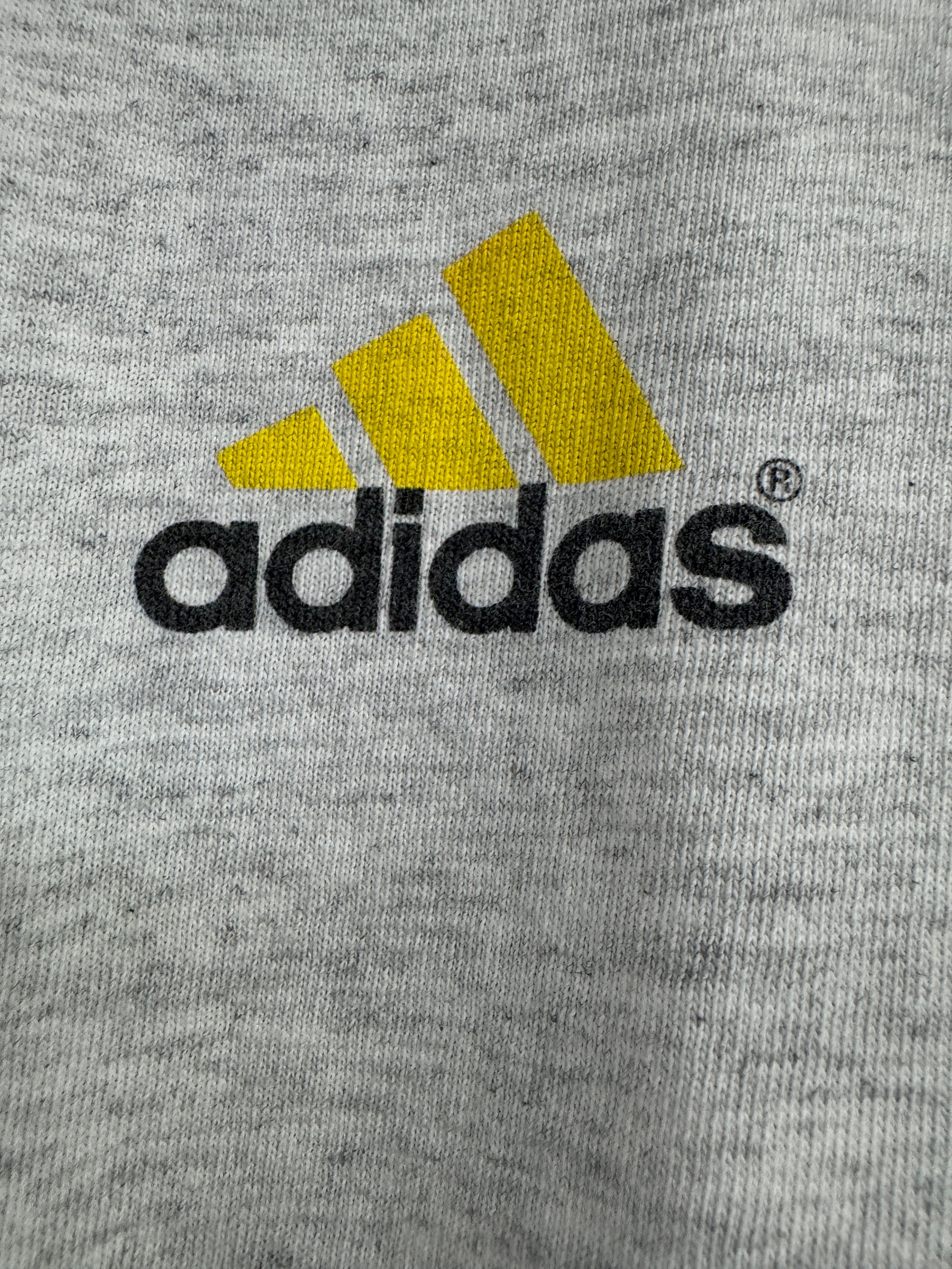 Columbus Crew 90s Vintage Grey Adidas Workmen T-Shirt | Retro Screamers