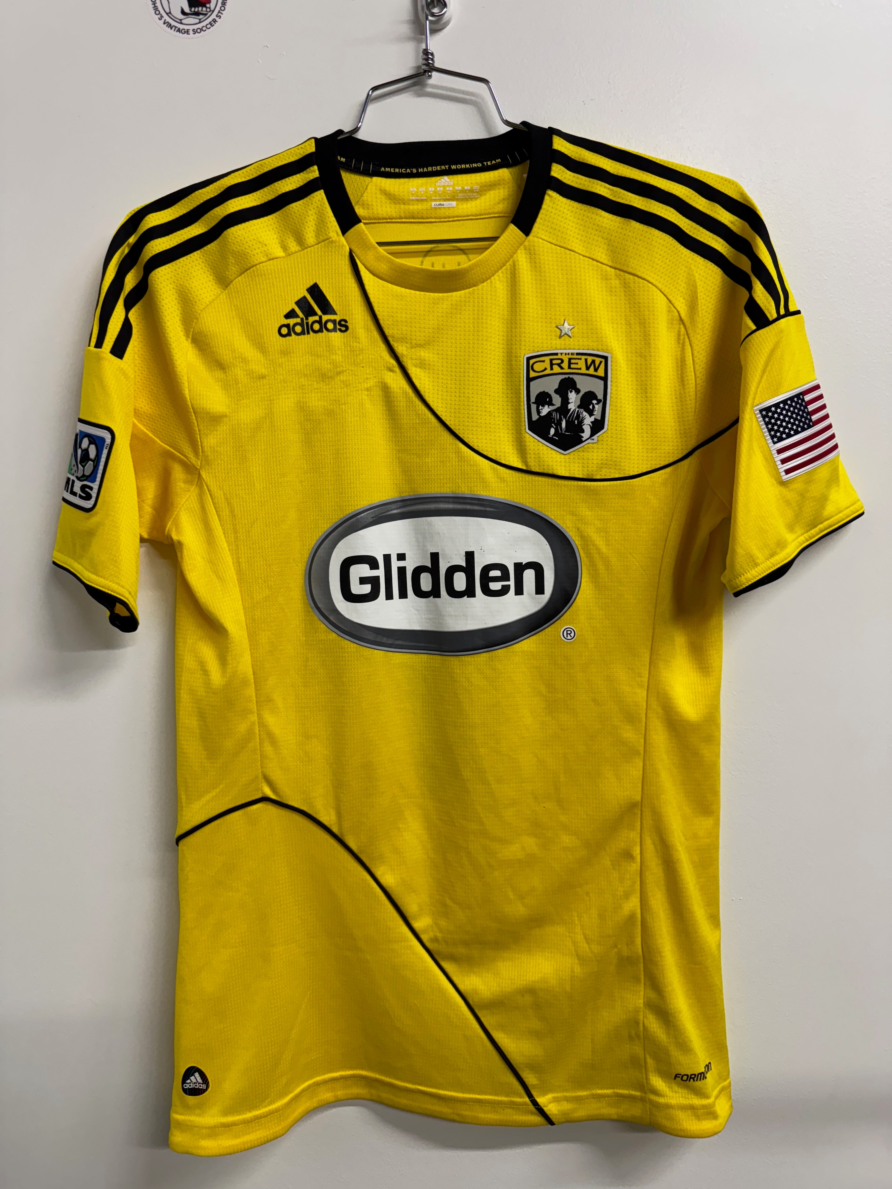 Columbus Crew 2010/12 Guillermo Barros Schelotto #7 Home Shirt | Retro Screamers