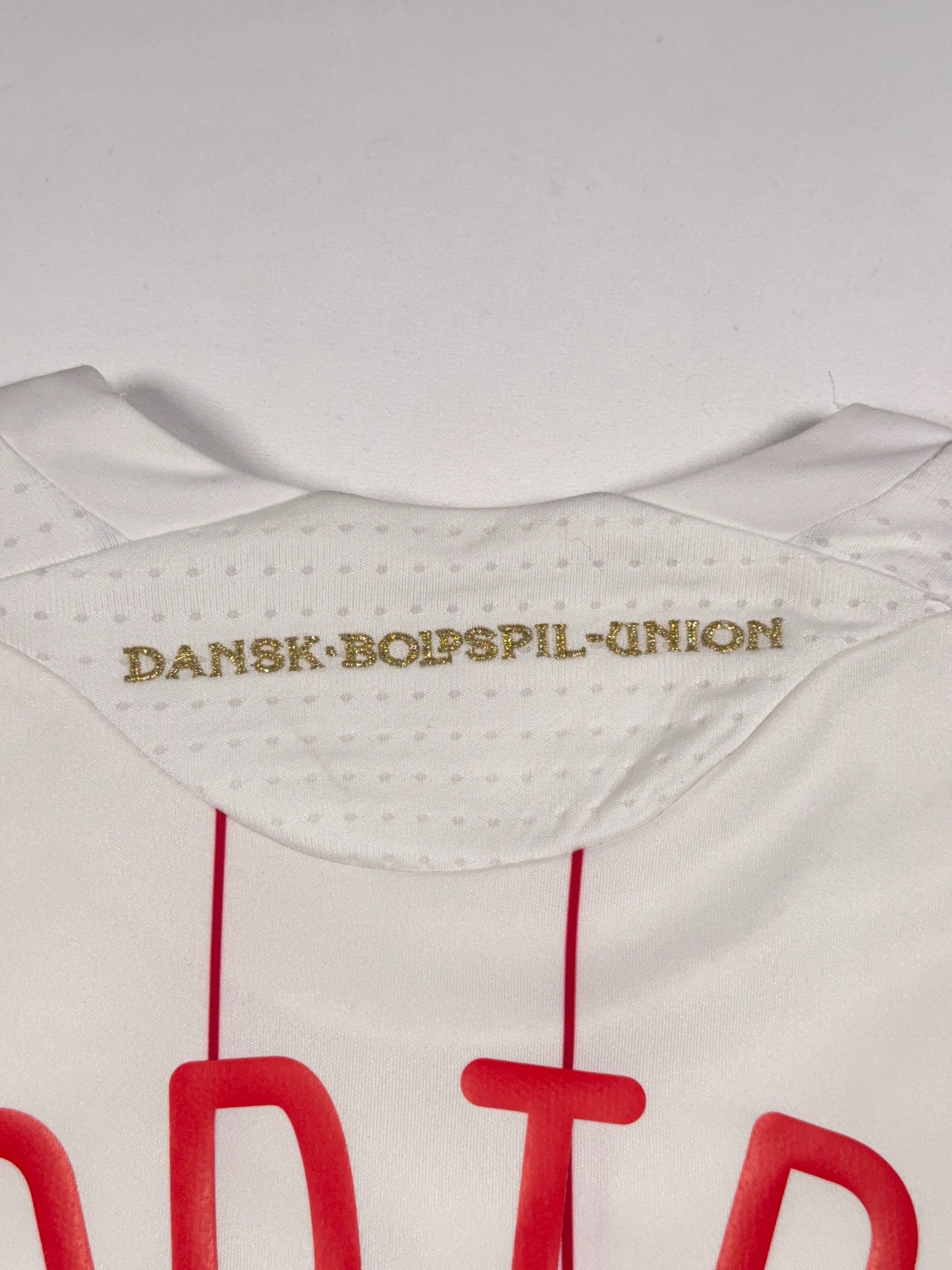 Denmark 2008/09 Nicklas Bendtner #11 Formotion Away Shirt - L