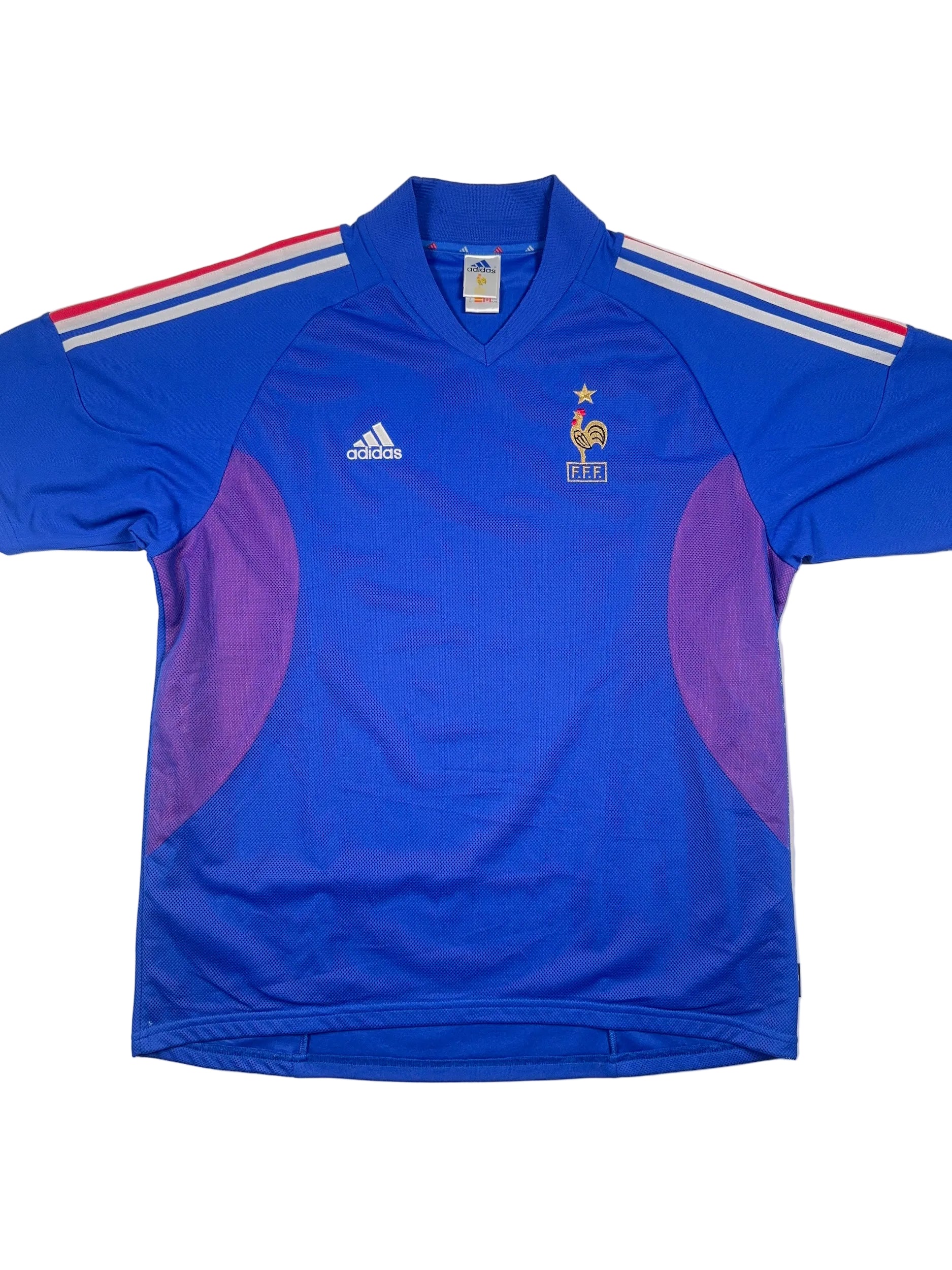 France 2002/03 Zinedine Zidane #10 Home Shirt - XL