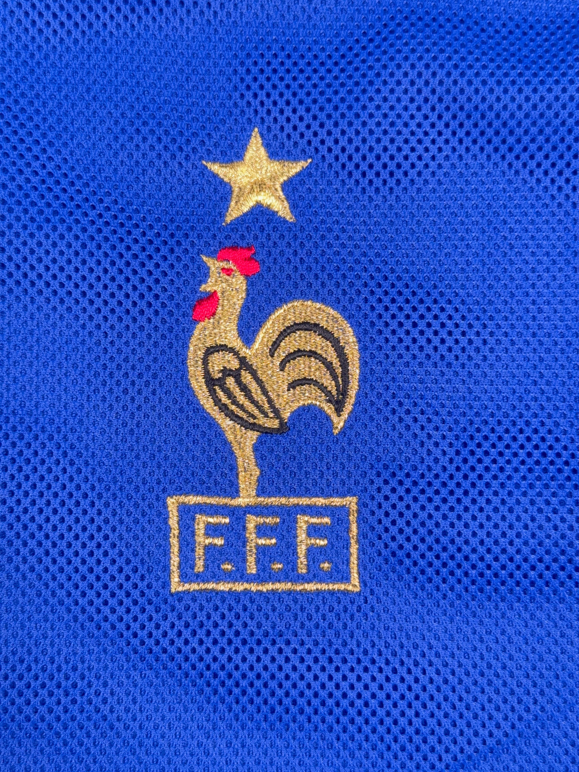 France 2002/03 Zinedine Zidane #10 Home Shirt - XL
