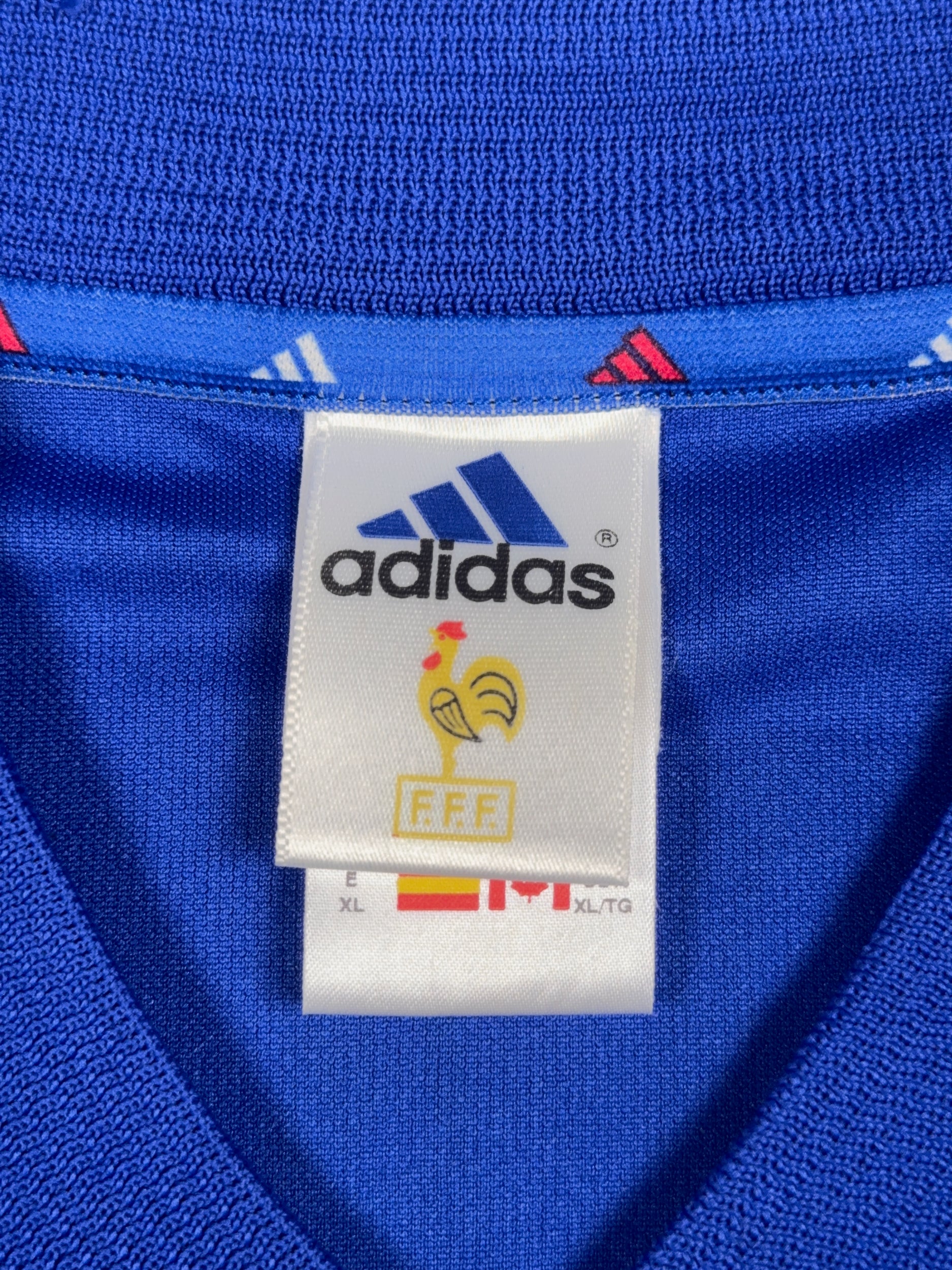 France 2002/03 Zinedine Zidane #10 Home Shirt - XL