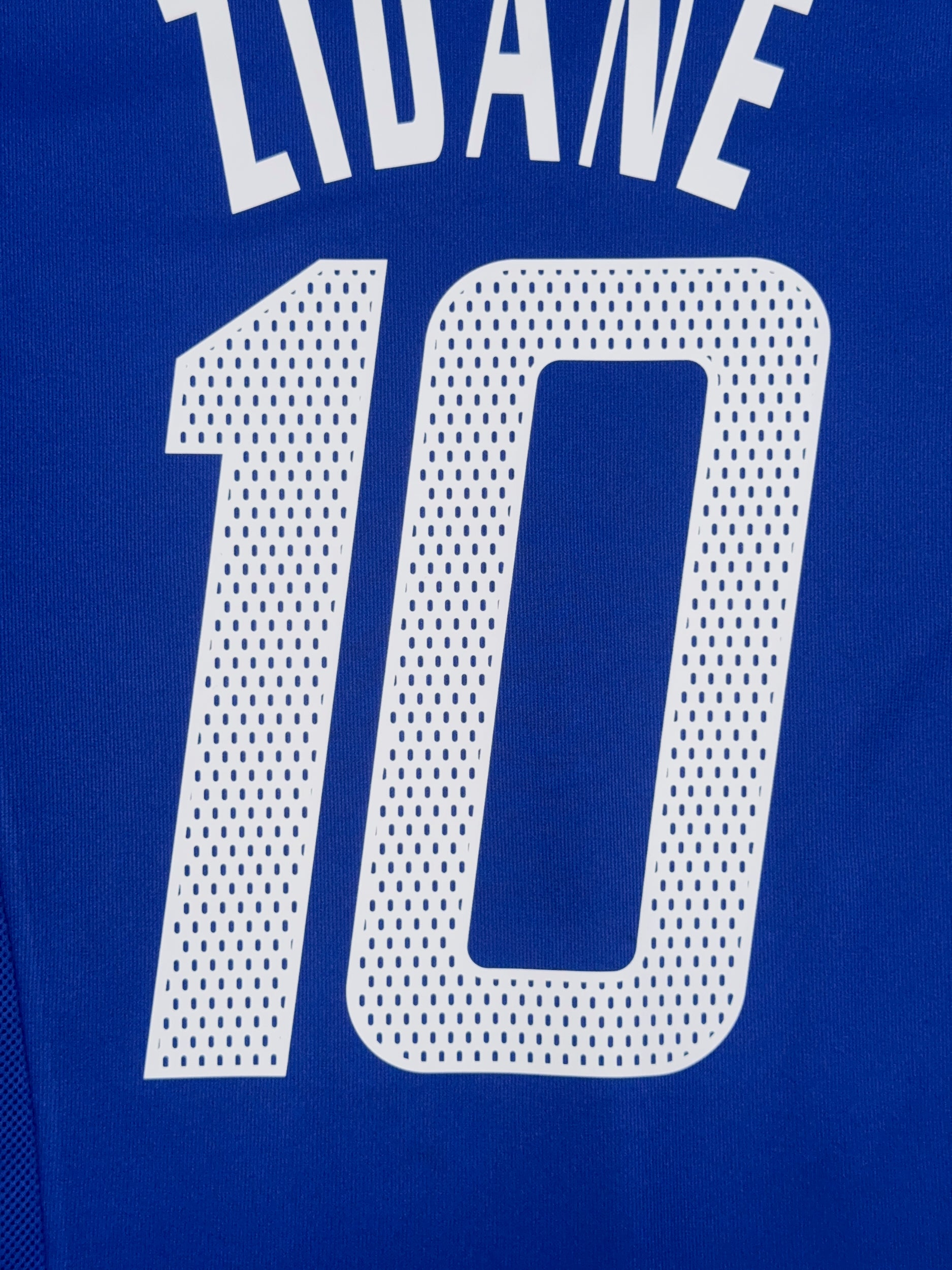 France 2002/03 Zinedine Zidane #10 Home Shirt - XL