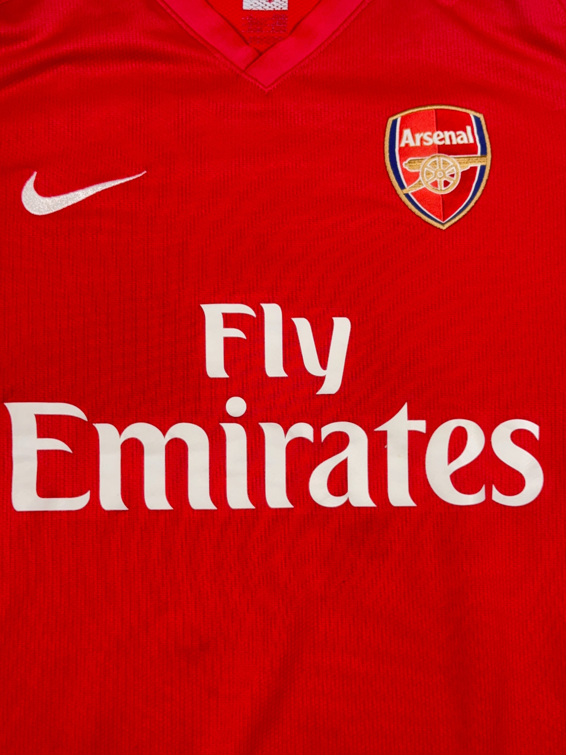 Arsenal 2008/10 Tomas Rosicky #7 Home Shirt - M