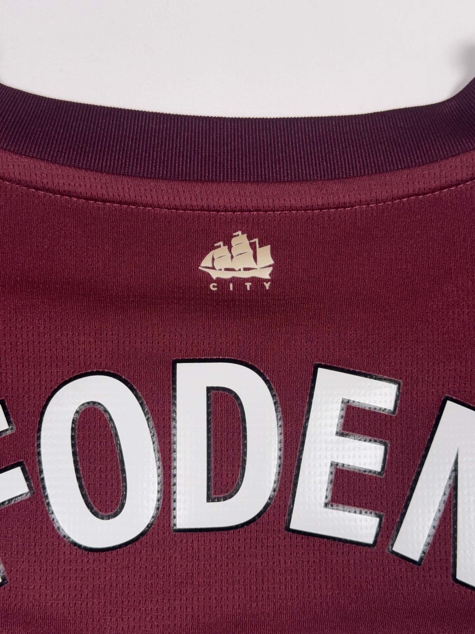 Manchester City 2024/25 Phil Foden #47 Third Shirt - M