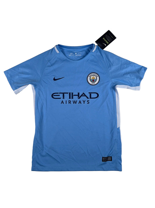 Manchester City 2017/18 Home Shirt - YM