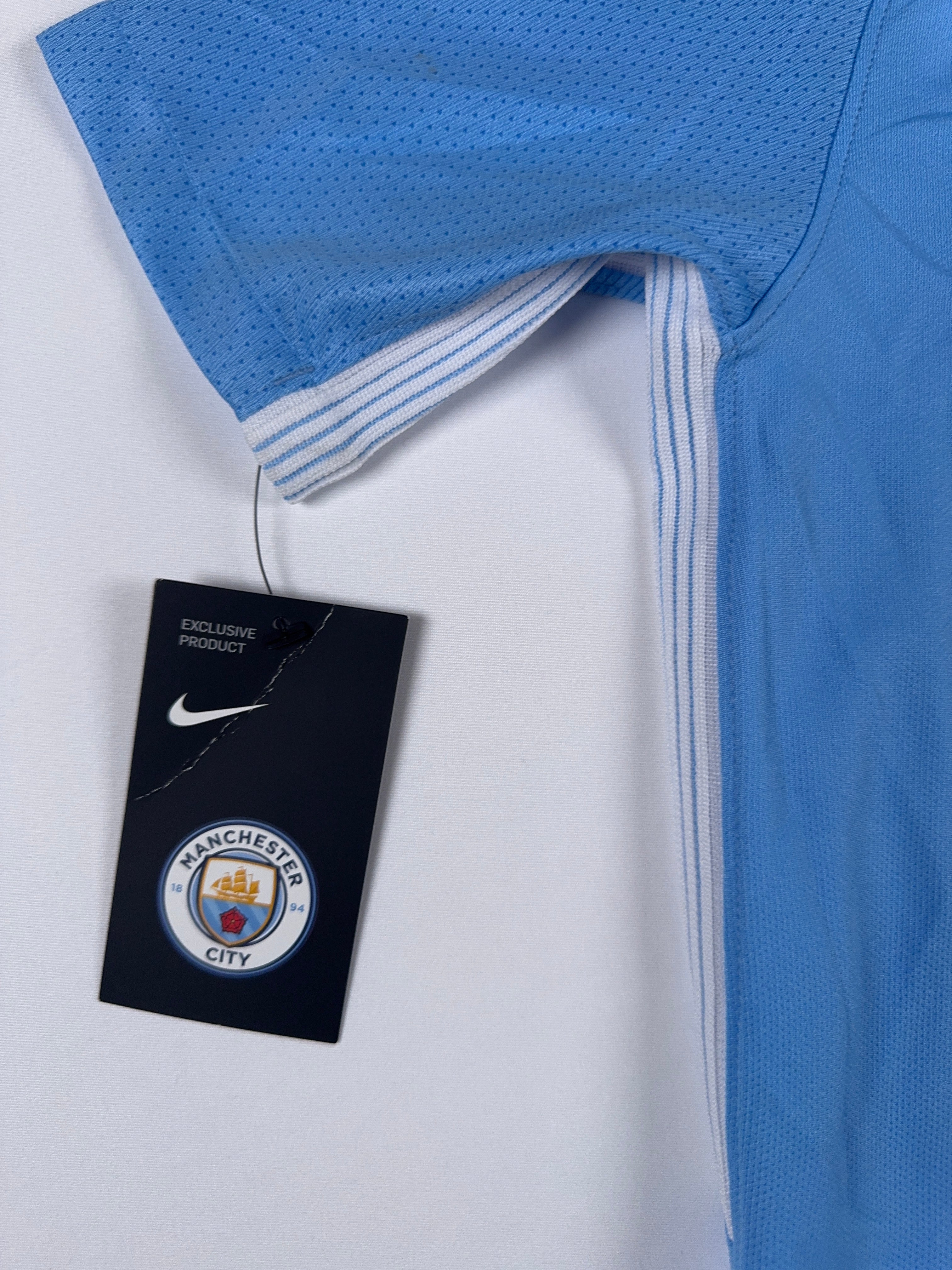 Manchester City 2017/18 Home Shirt - YM
