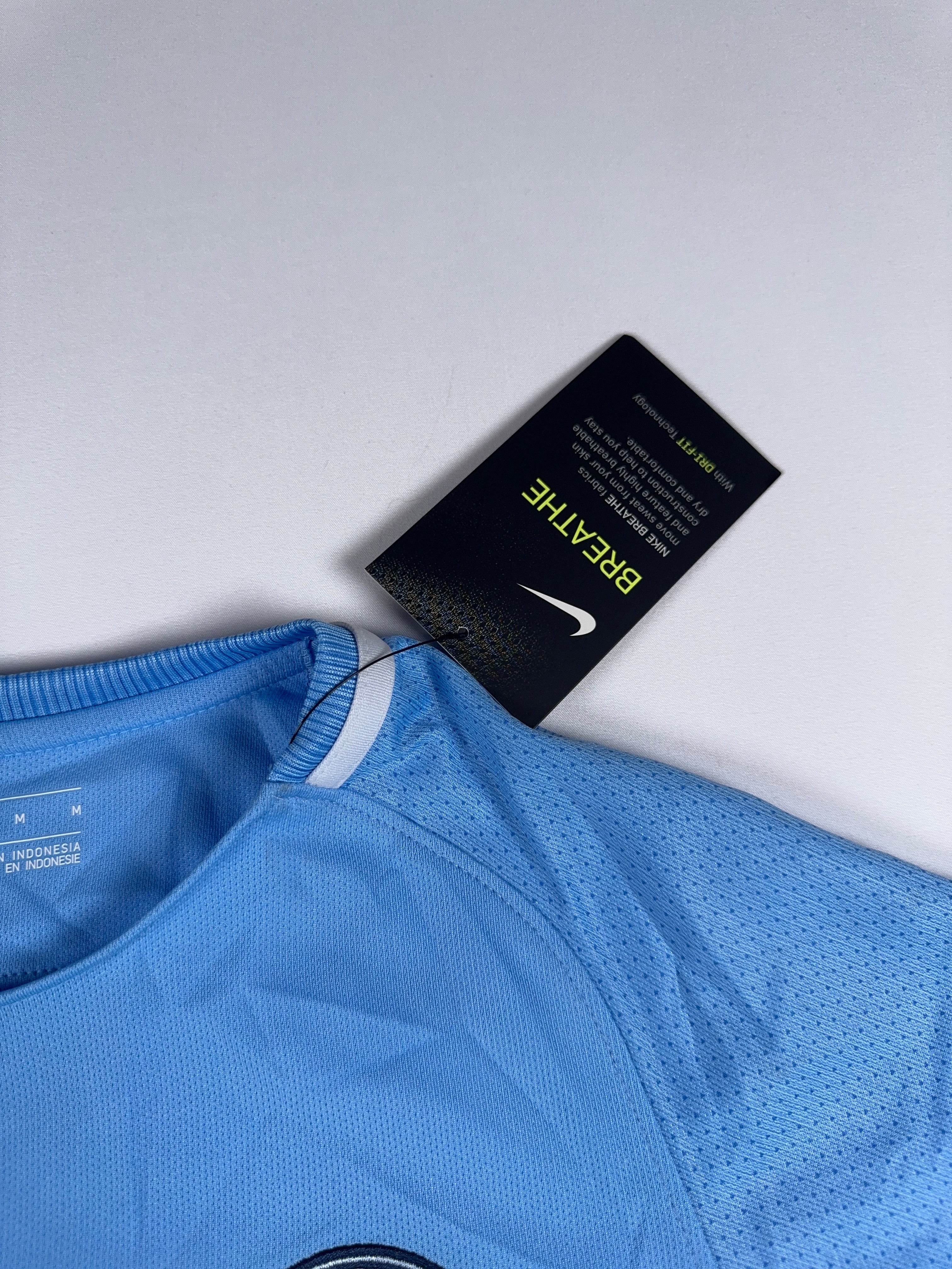 Manchester City 2017/18 Home Shirt - YM