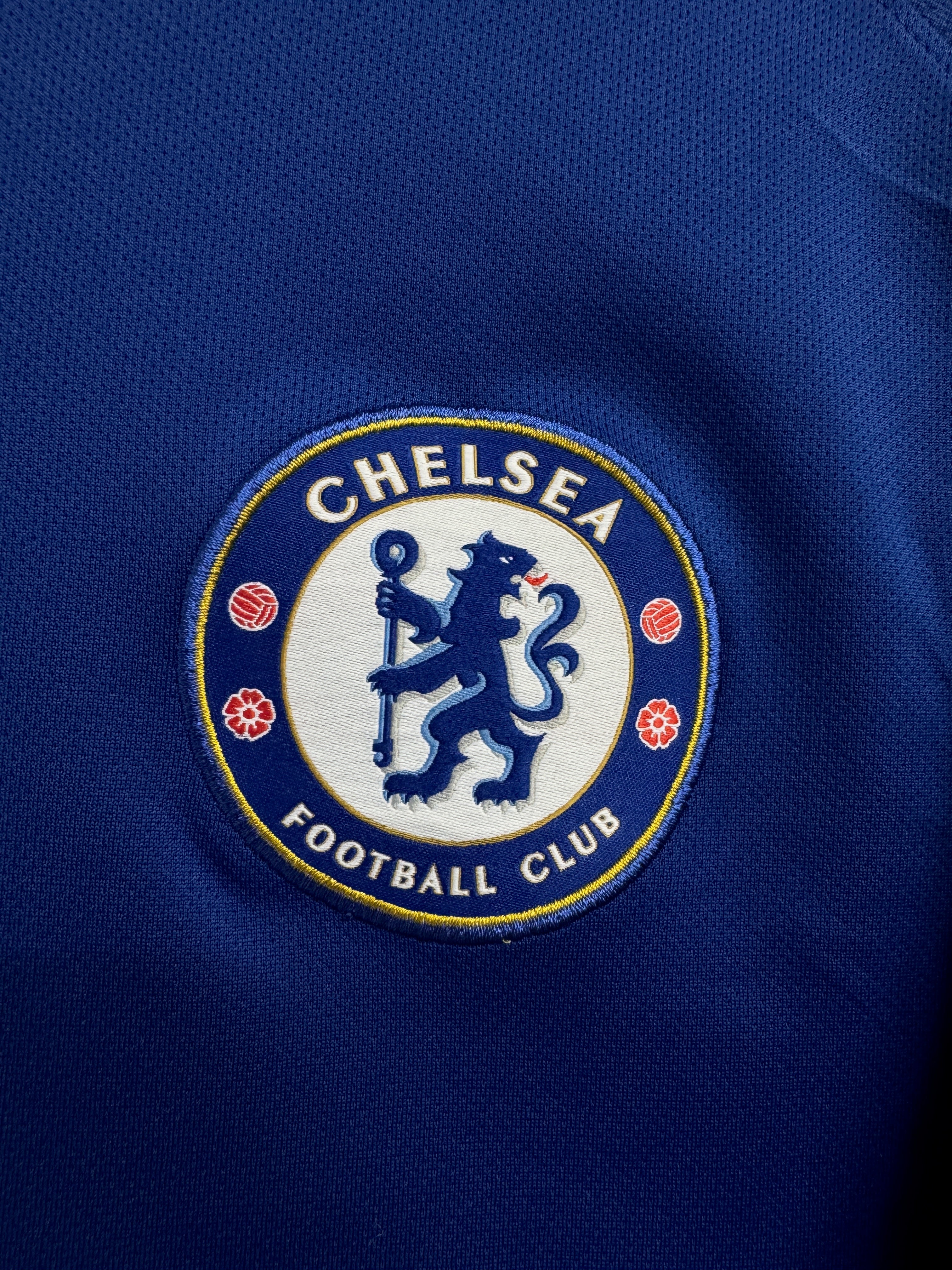 Chelsea 2017 Alonso #3 Home Shirt w/ Patches - XL