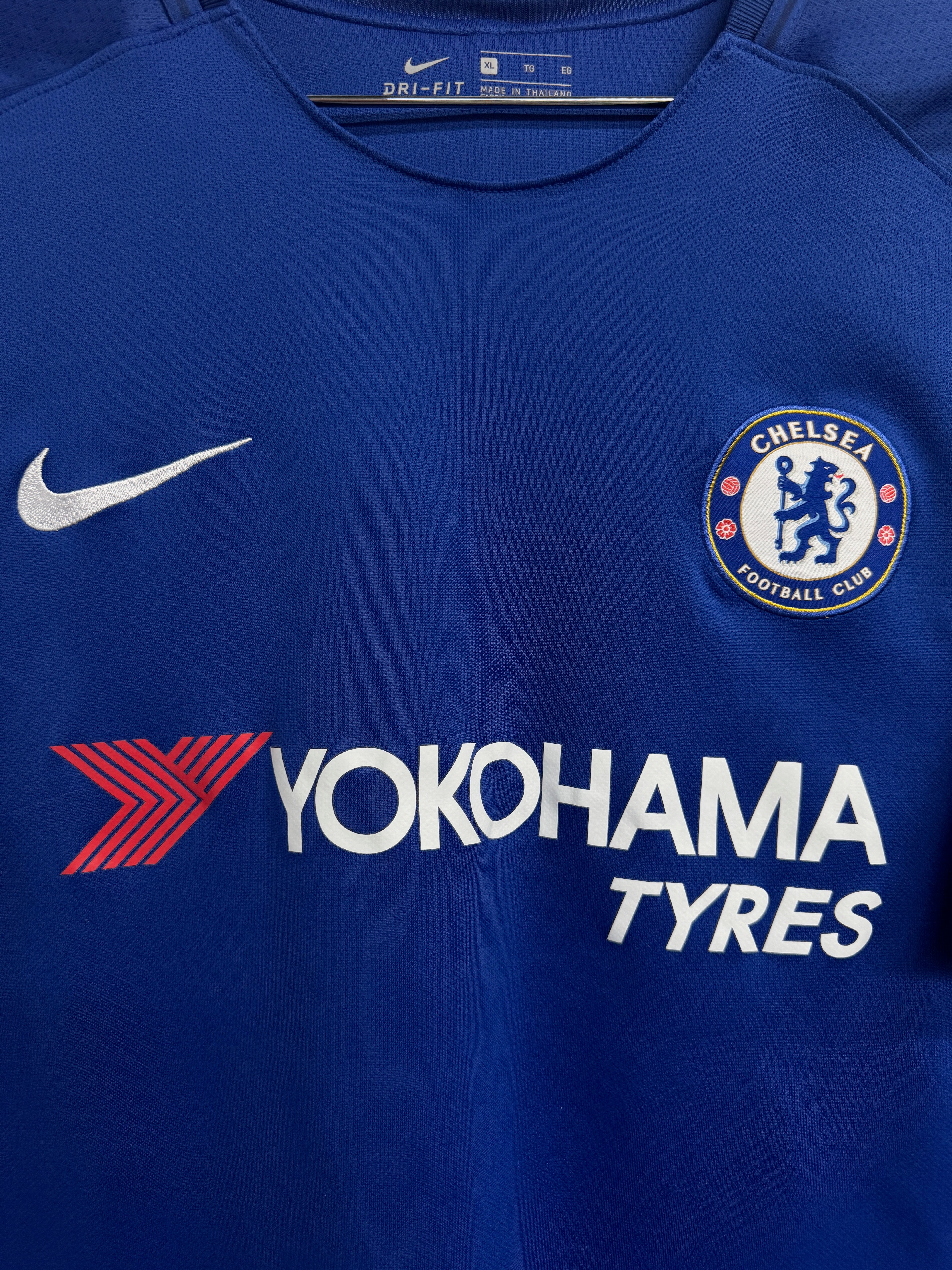 Chelsea 2017 Alonso #3 Home Shirt w/ Patches - XL