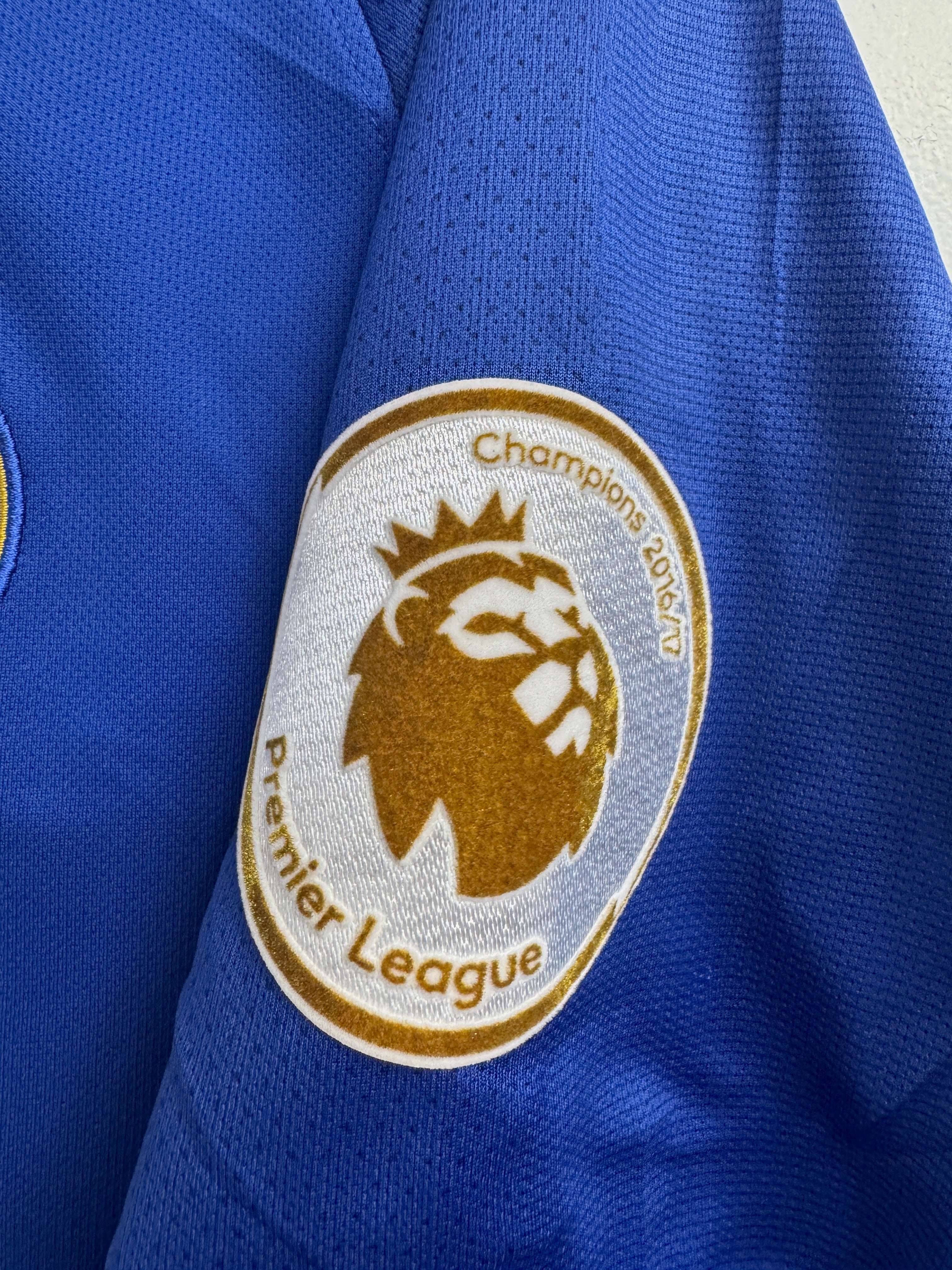 Chelsea 2017 Alonso #3 Home Shirt w/ Patches - XL