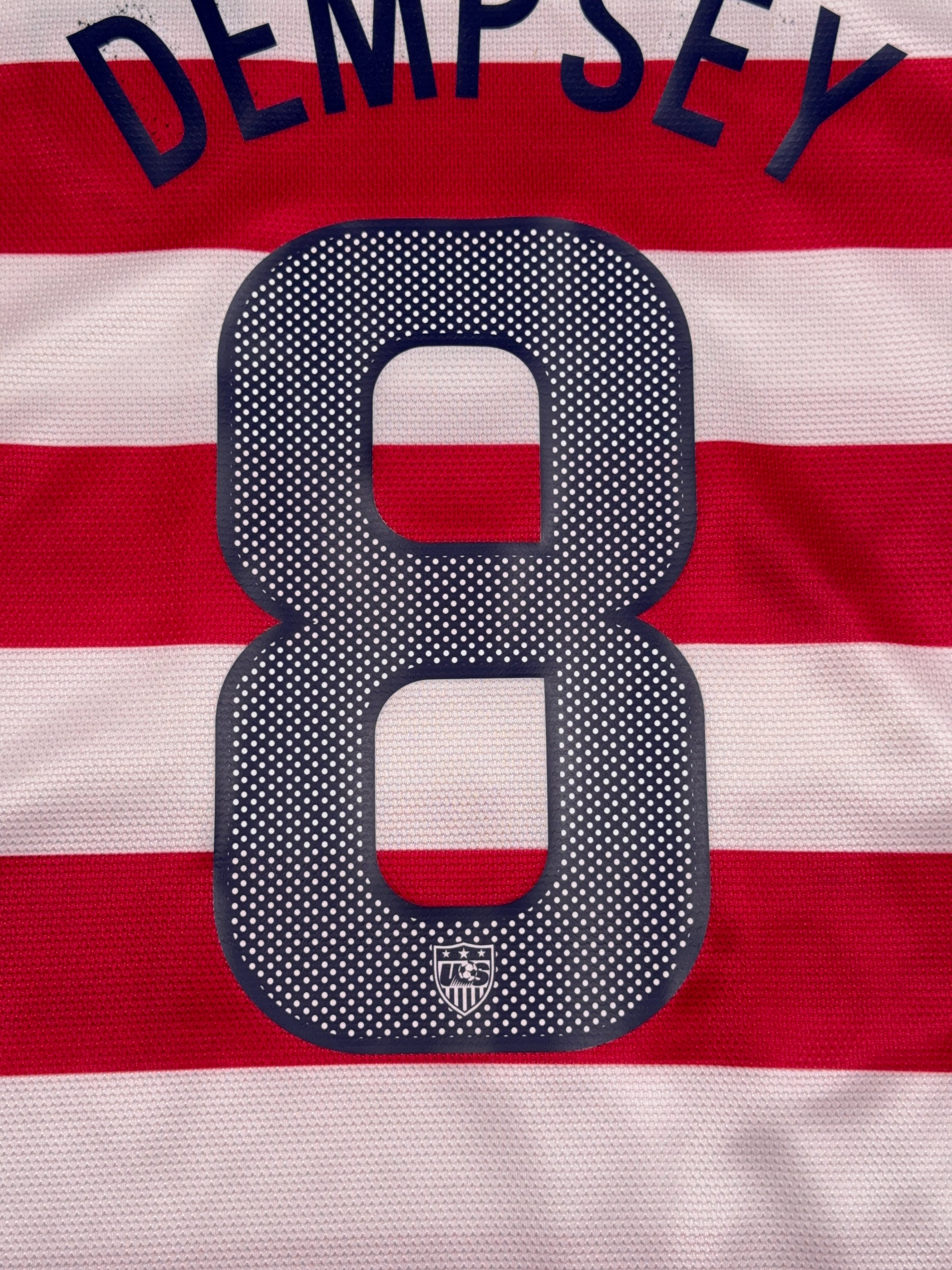 USA 2012/13 Clint Dempsey #8 Home Shirt - M