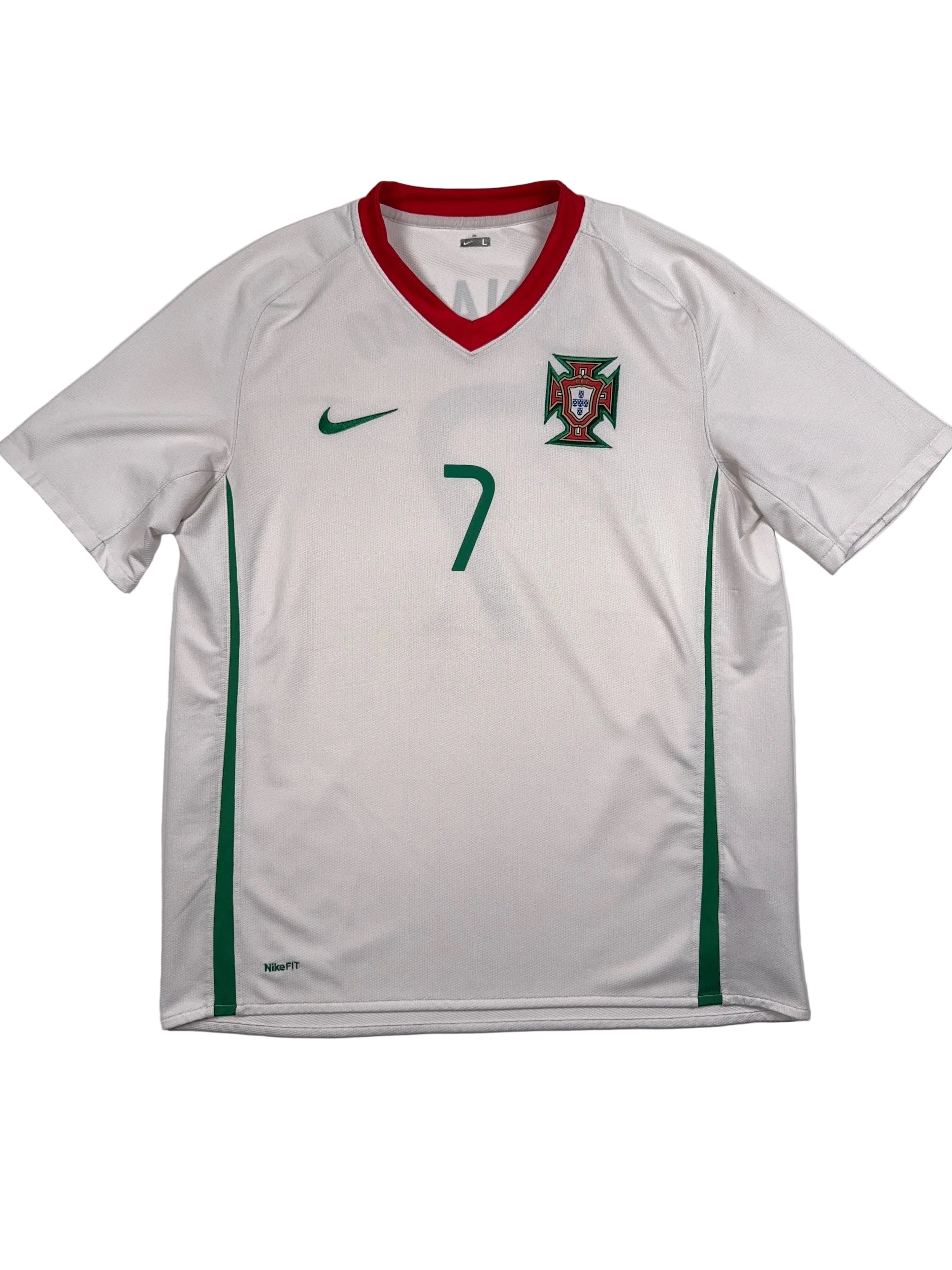 Portugal 2008/10 Cristiano Ronaldo #7 Away Shirt - L