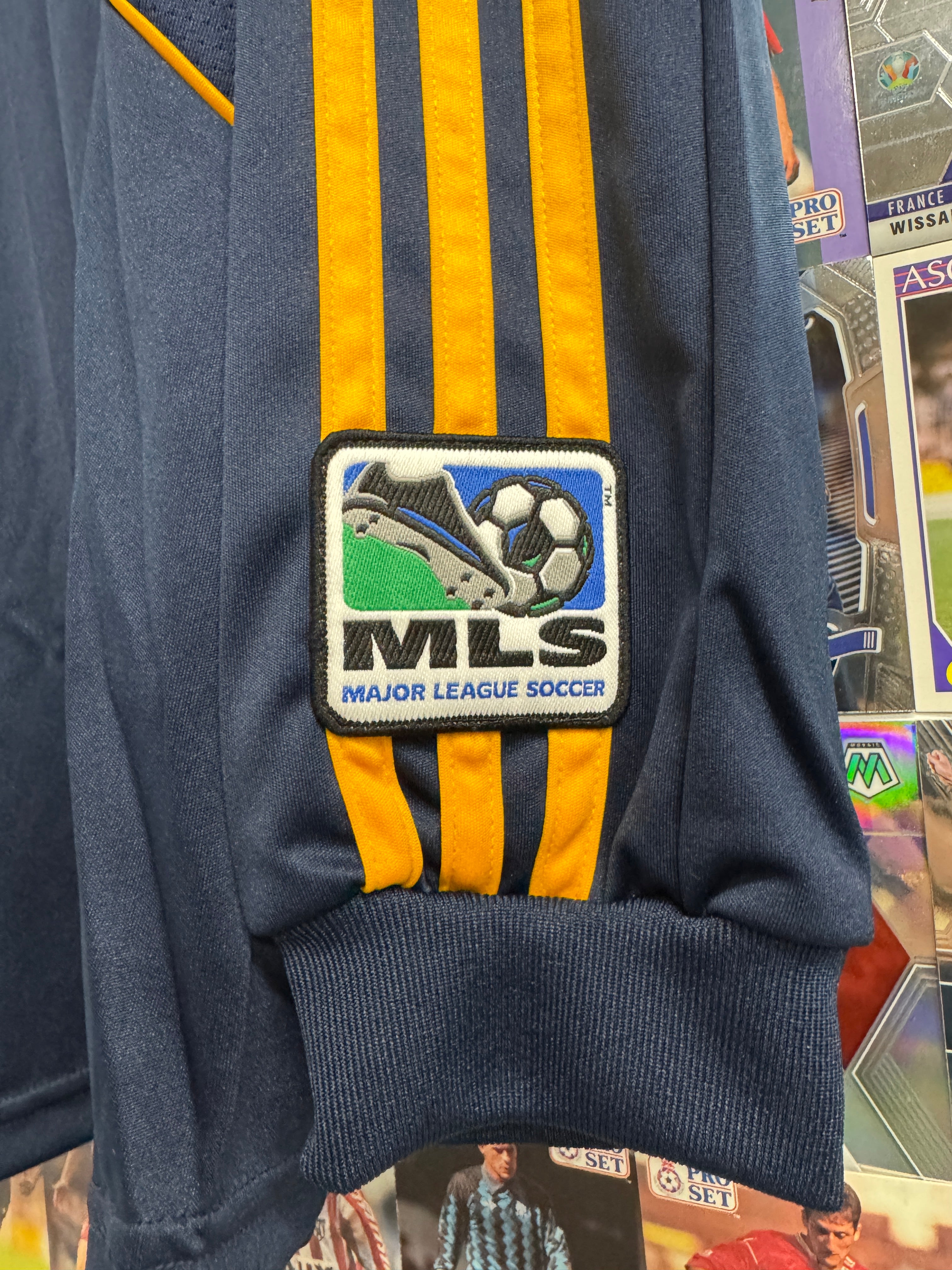 LA Galaxy 2007/08 David Beckham #23 Longsleeve Away Shirt | Retro Screamers