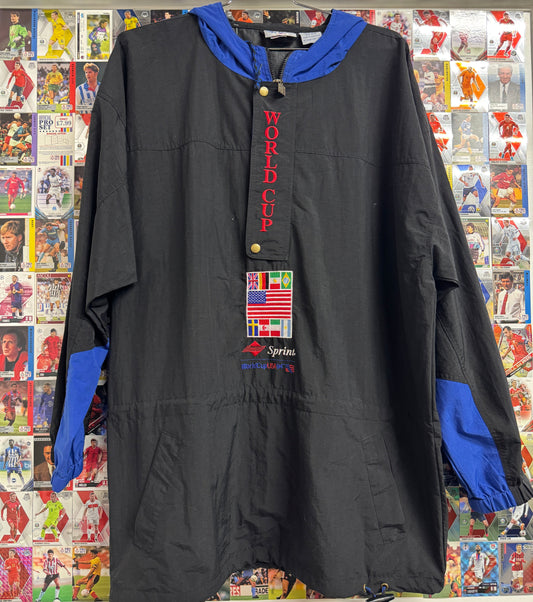 USA World Cup 1994/95 World Cup Team Waterproof 1/4 Zip | Retro Screamers