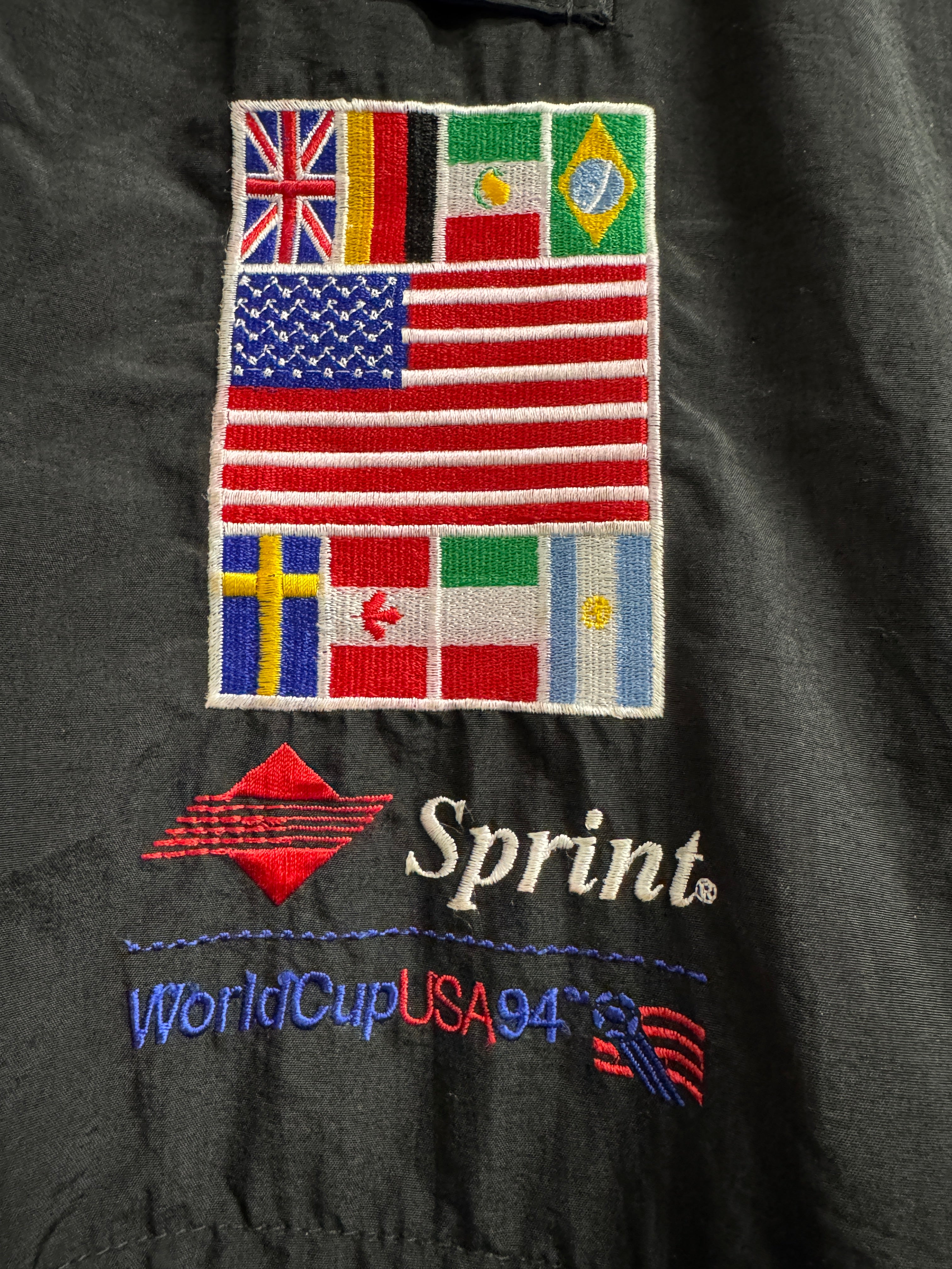 USA World Cup 1994/95 World Cup Team Waterproof 1/4 Zip | Retro Screamers