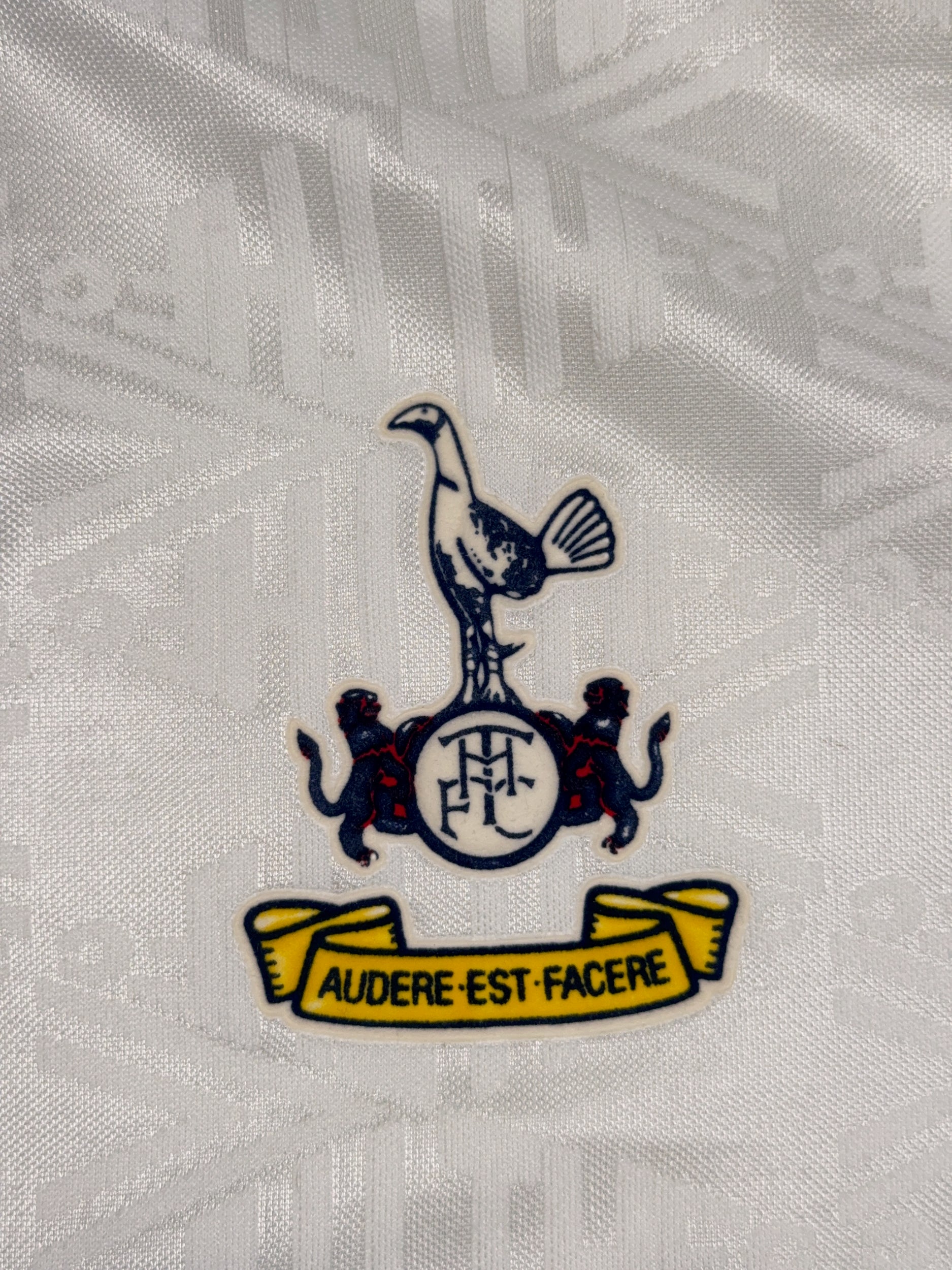Tottenham Hotspur 1991/93 Home Shirt - L