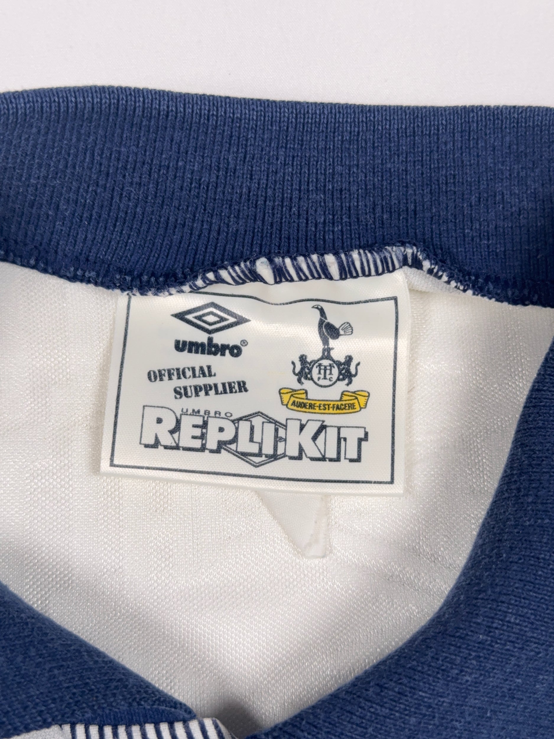 Tottenham Hotspur 1991/93 Home Shirt - L