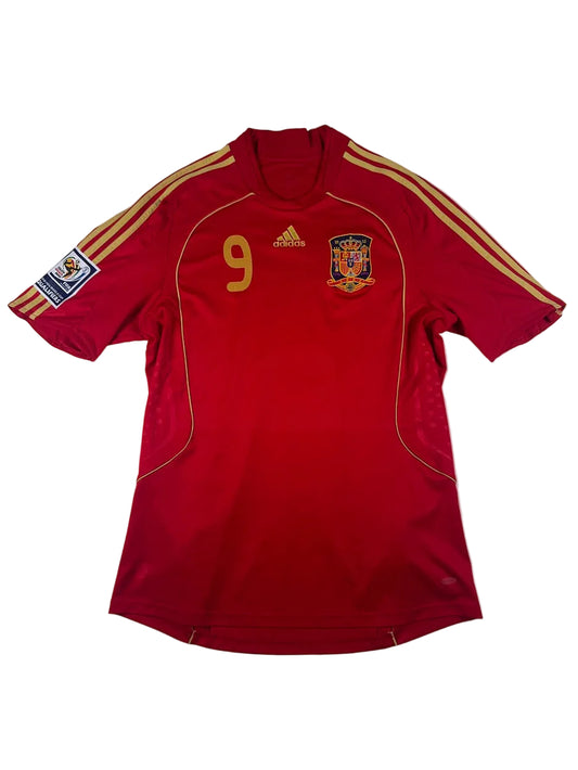 Spain 2007/09 Fernando Torres #9 Home Shirt - XL