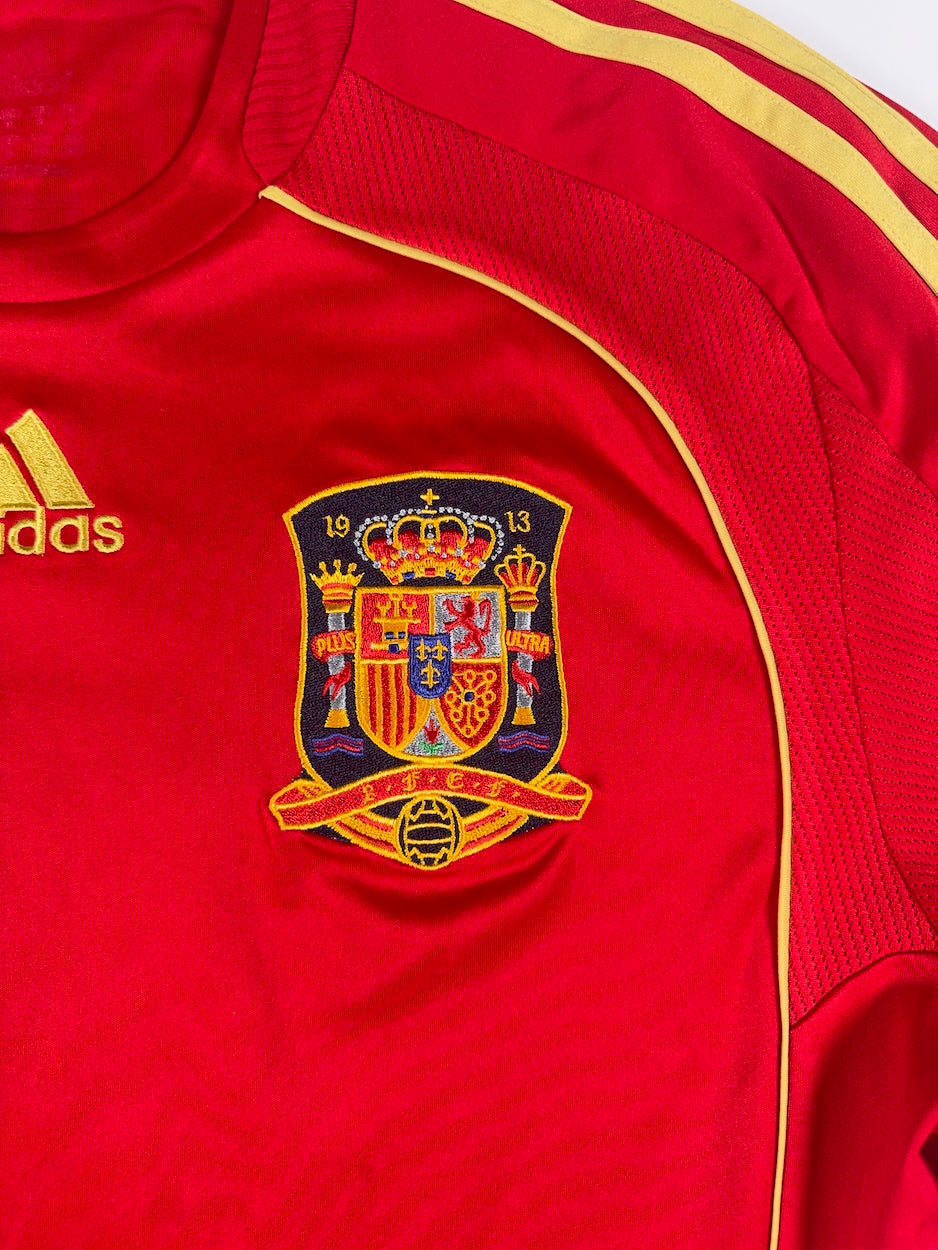Spanien 2007/09 Fernando Torres #9 Heimtrikot - XL