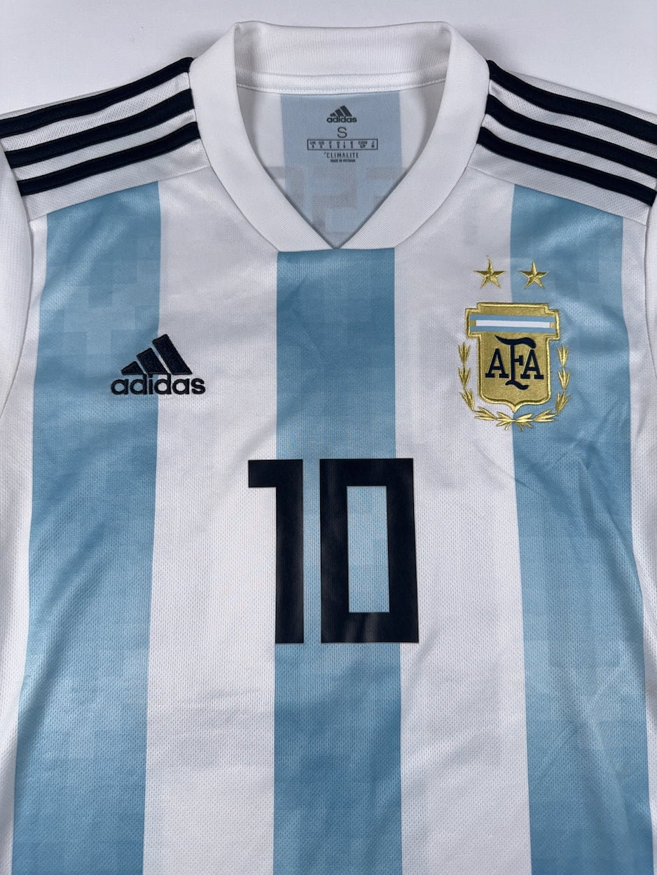 Argentinien 2018/19 Lionel Messi #10 Heimtrikot - S
