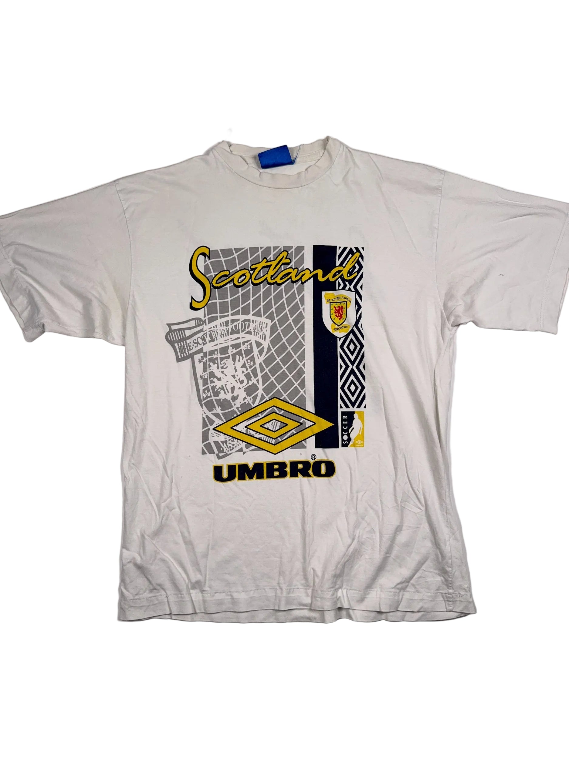 Scotland 90s Umbro Tee - L