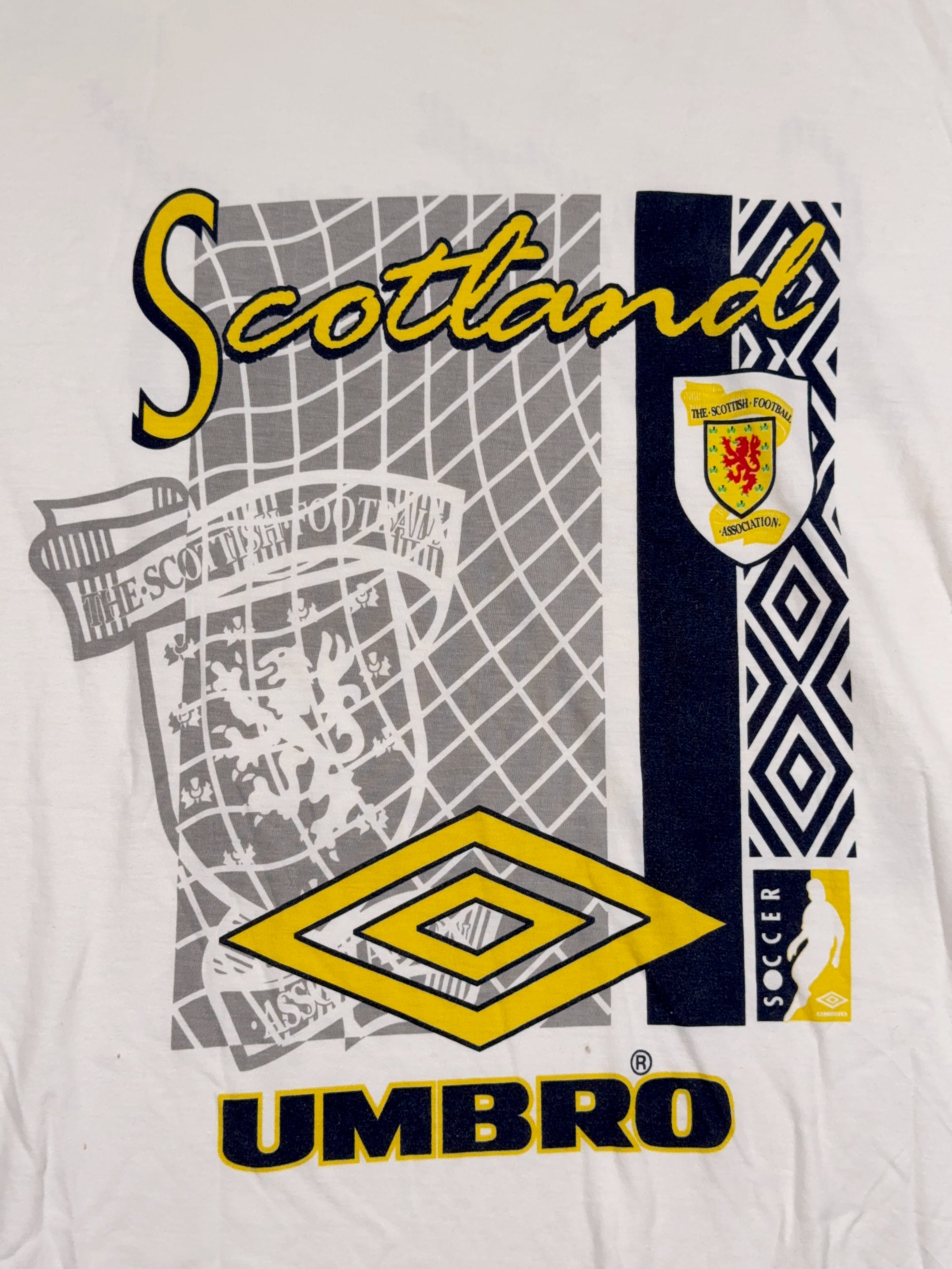 Scotland 90s Umbro Tee - L