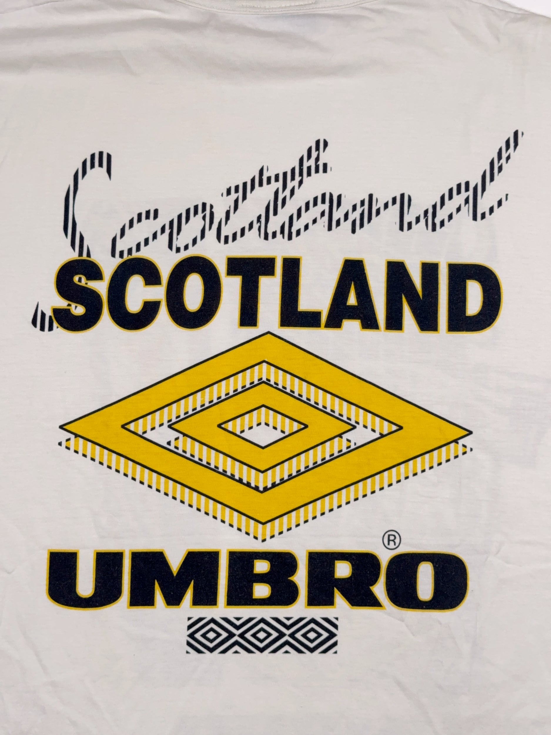 Scotland 90s Umbro Tee - L