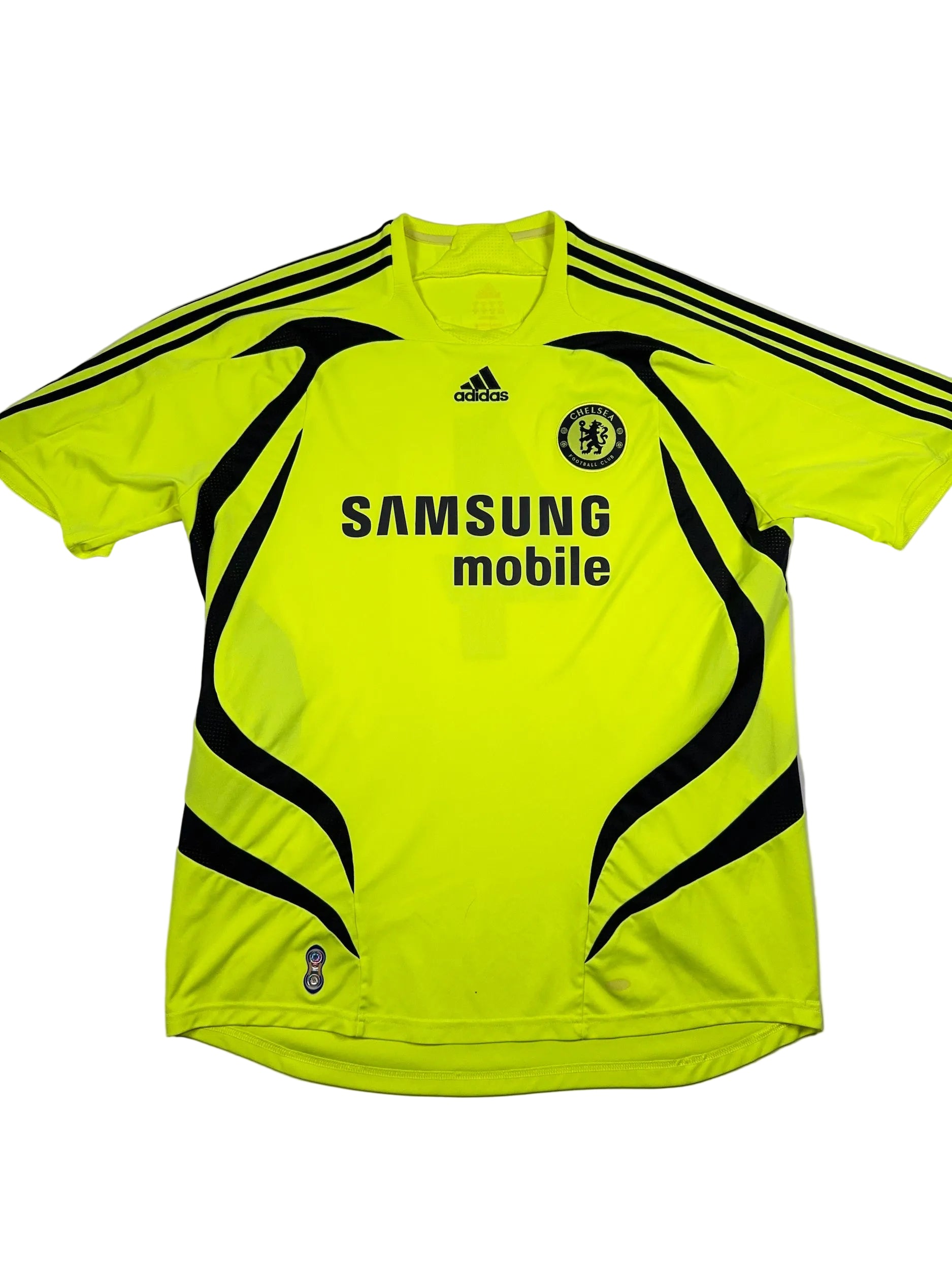 Chelsea 2007/08 Claude Makelele #4 Away Shirt - XL