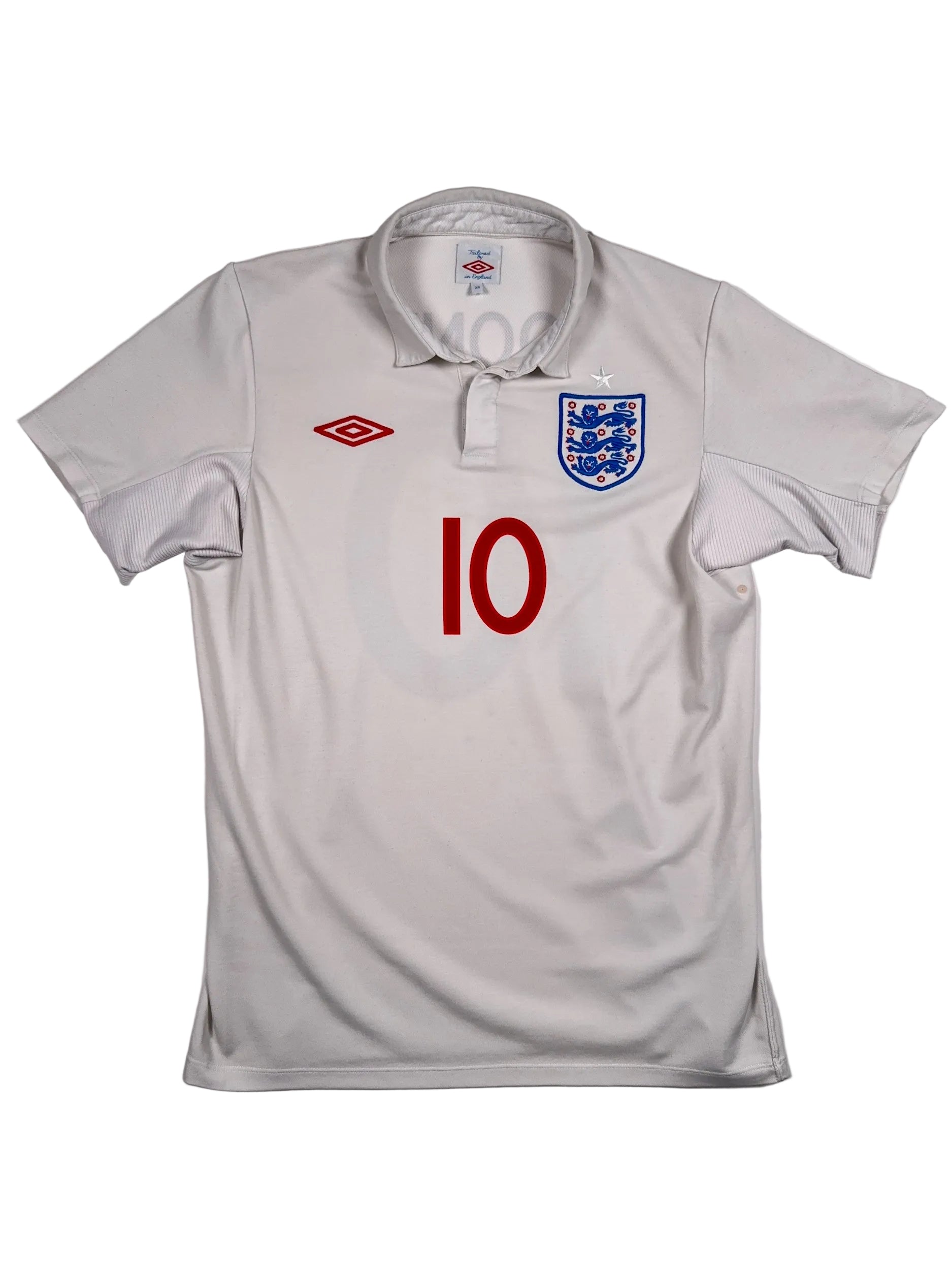 England 2010/12 Wayne Rooney #10 Home Shirt - M