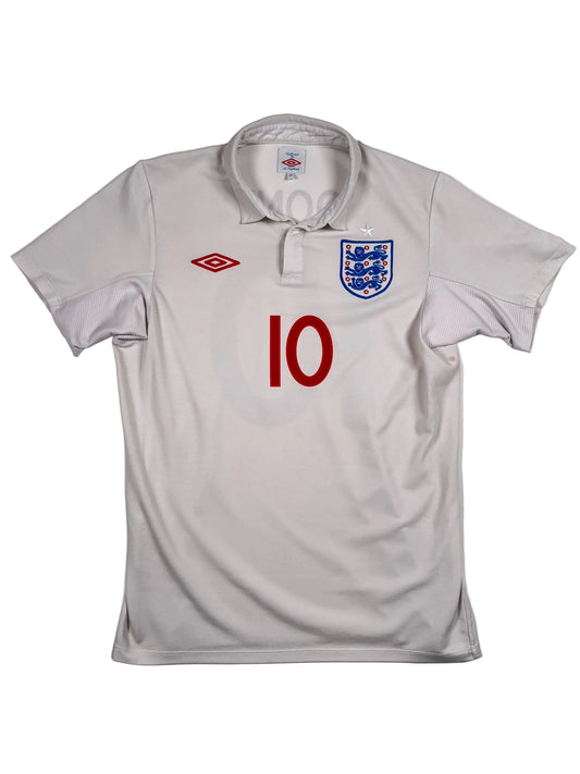 England 2010/12 Wayne Rooney #10 Home Shirt - M