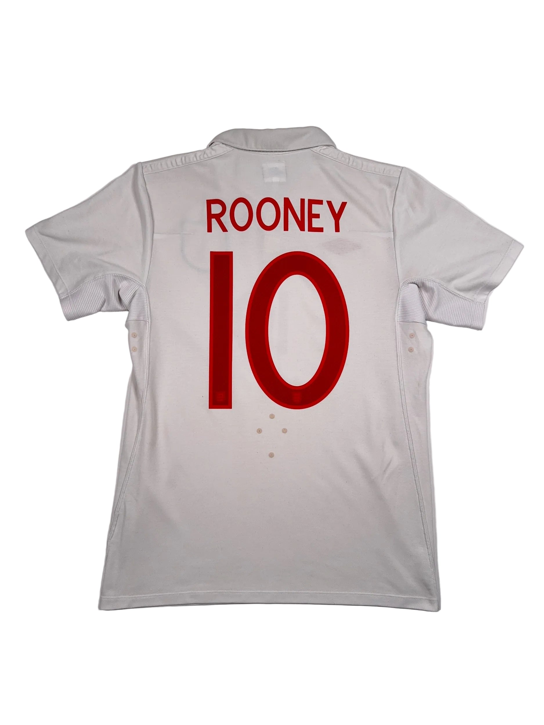 England 2010/12 Wayne Rooney #10 Home Shirt - M