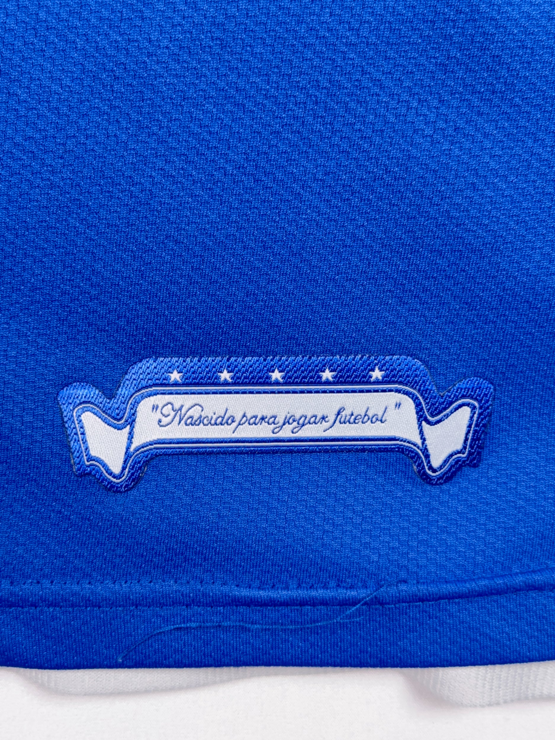Brazil 2006/07 Ronaldinho #10 Away Shirt - L