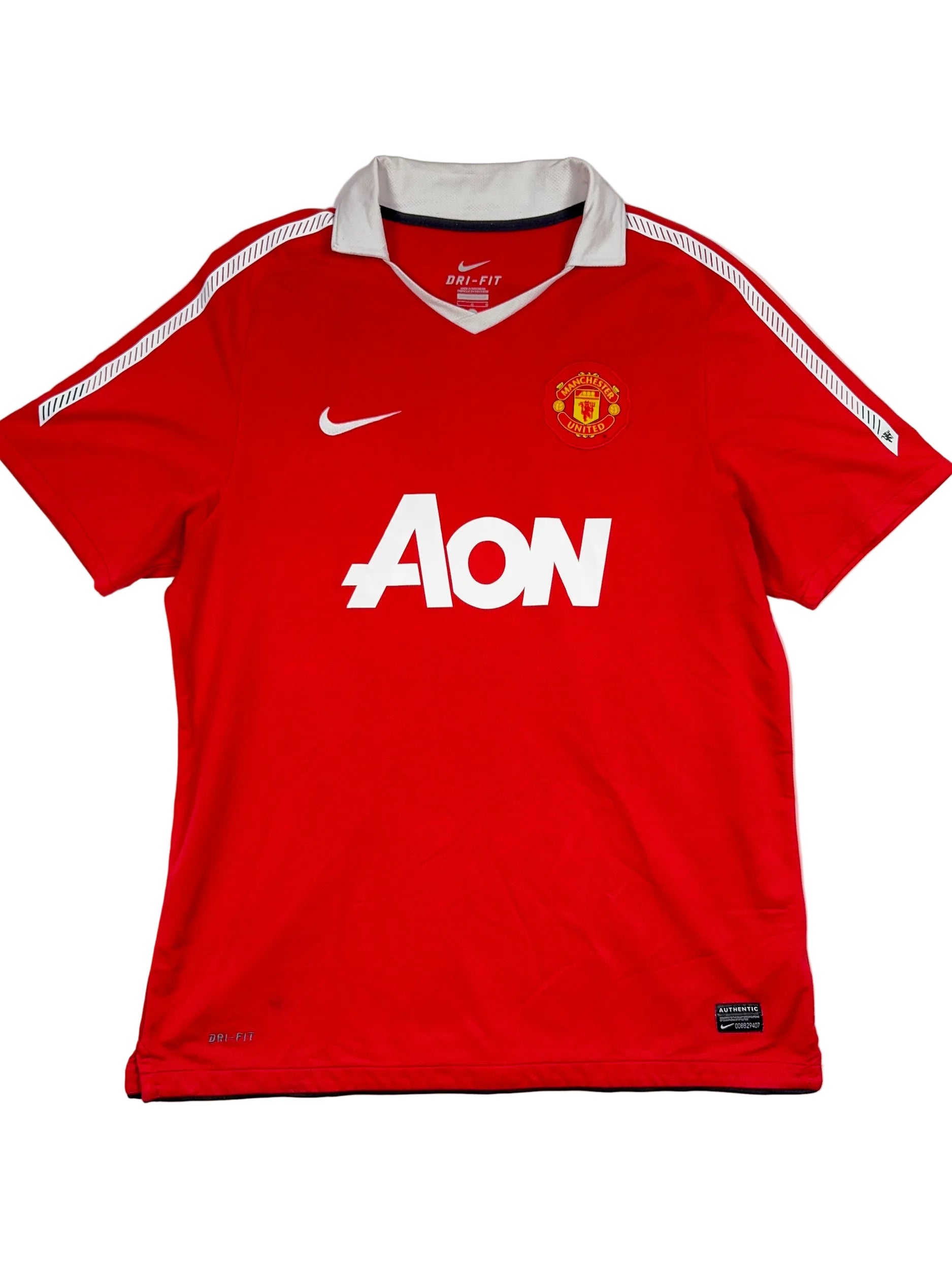 Manchester United 2010/11 Dimitar Berbatov #9 Home Shirt - L
