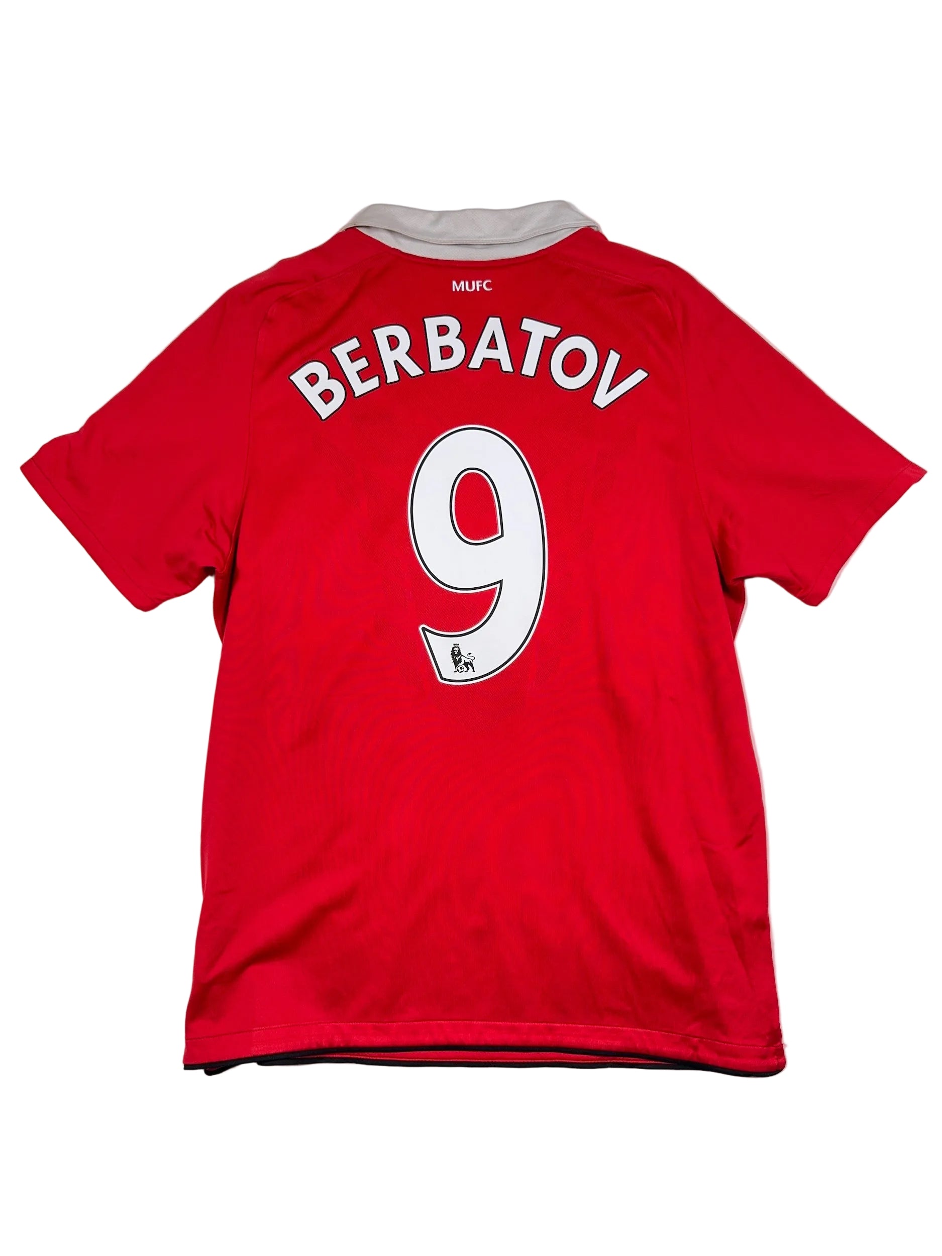 Manchester United 2010/11 Dimitar Berbatov #9 Home Shirt - L